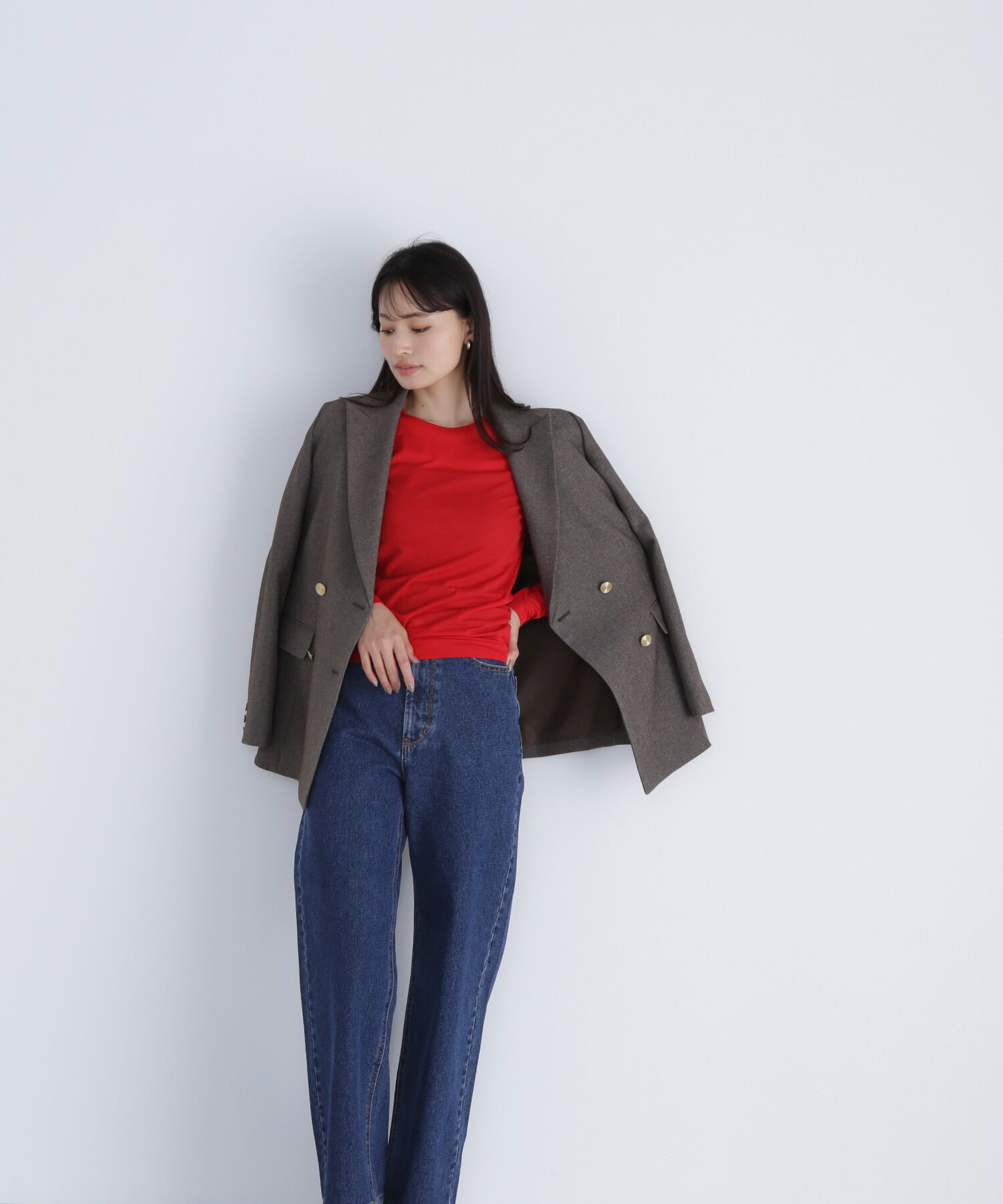  「シアーカットソーシリーズ クルーネック」|Tシャツ・カットソー|