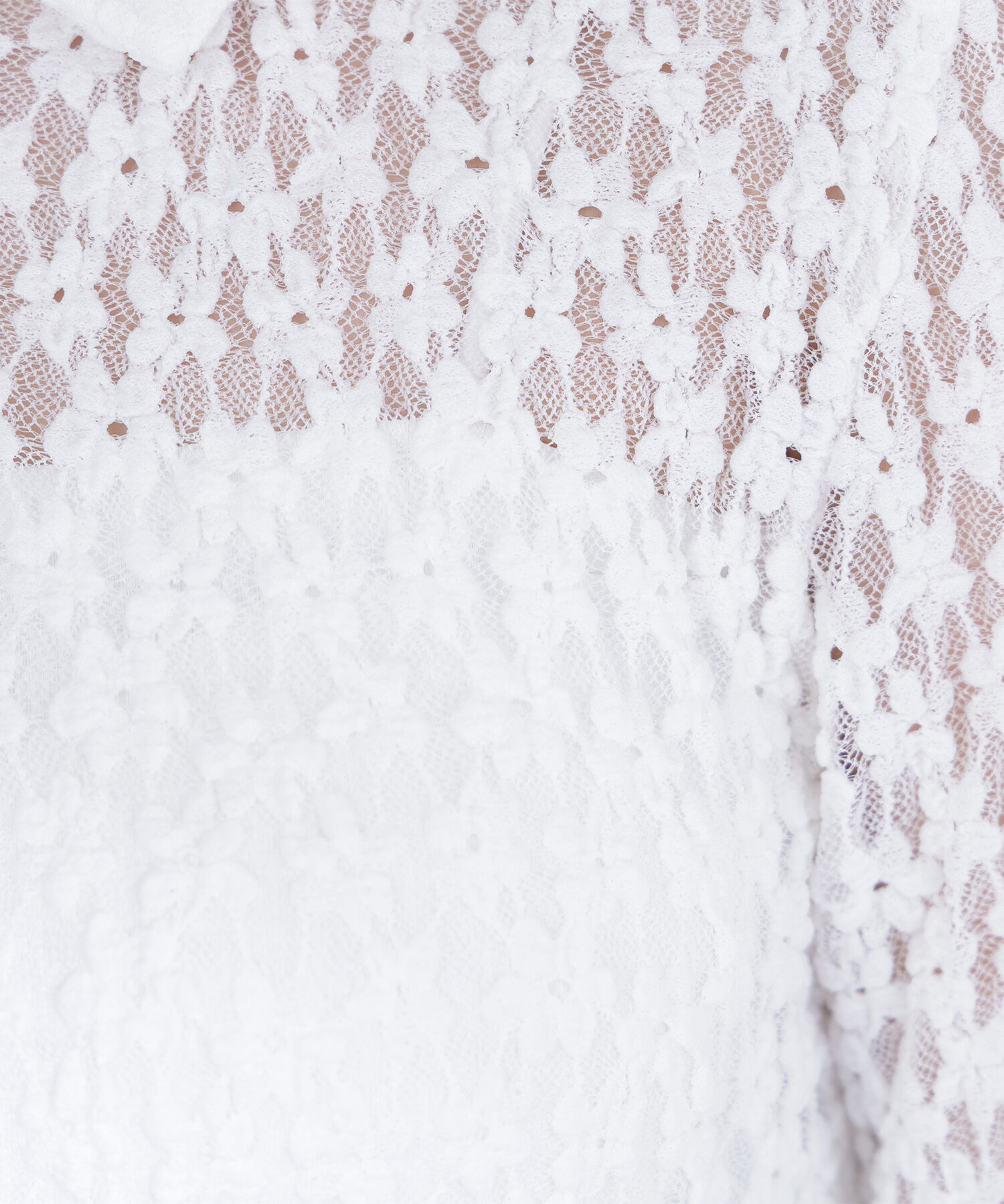  「シャツカラーレースカットソー」|Tシャツ・カットソー|