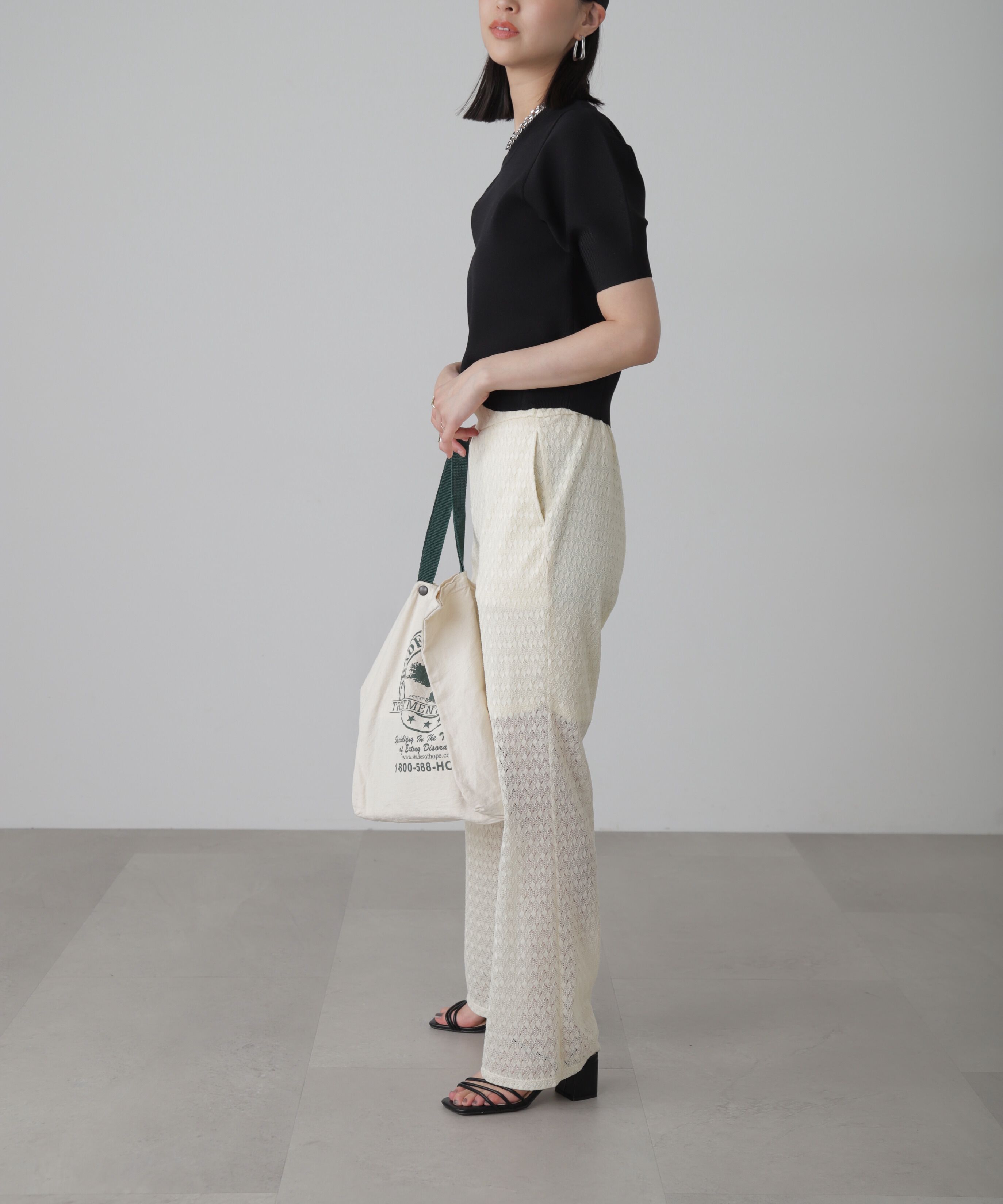  「レースフレアパンツ」|その他|