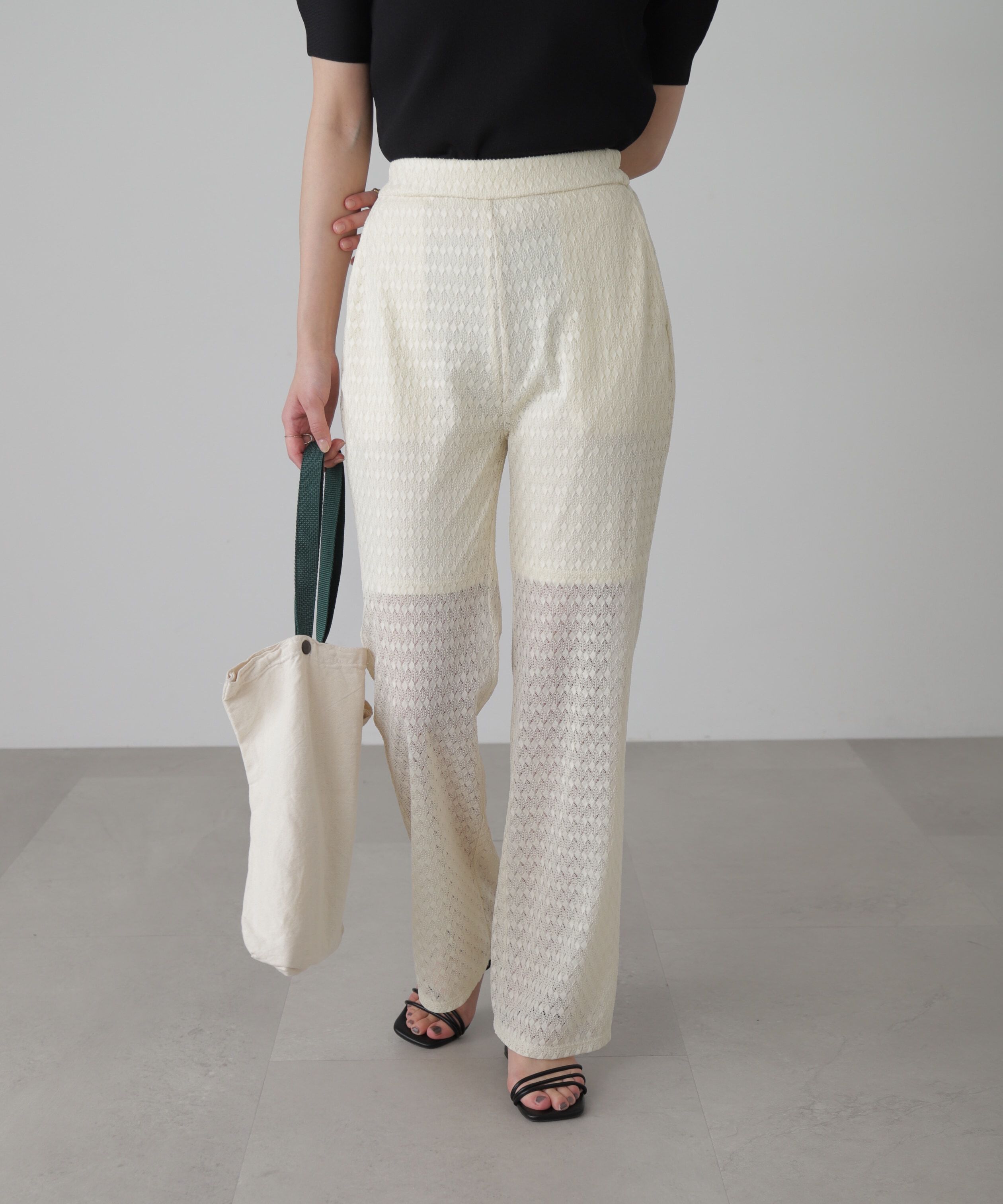  「レースフレアパンツ」|その他|