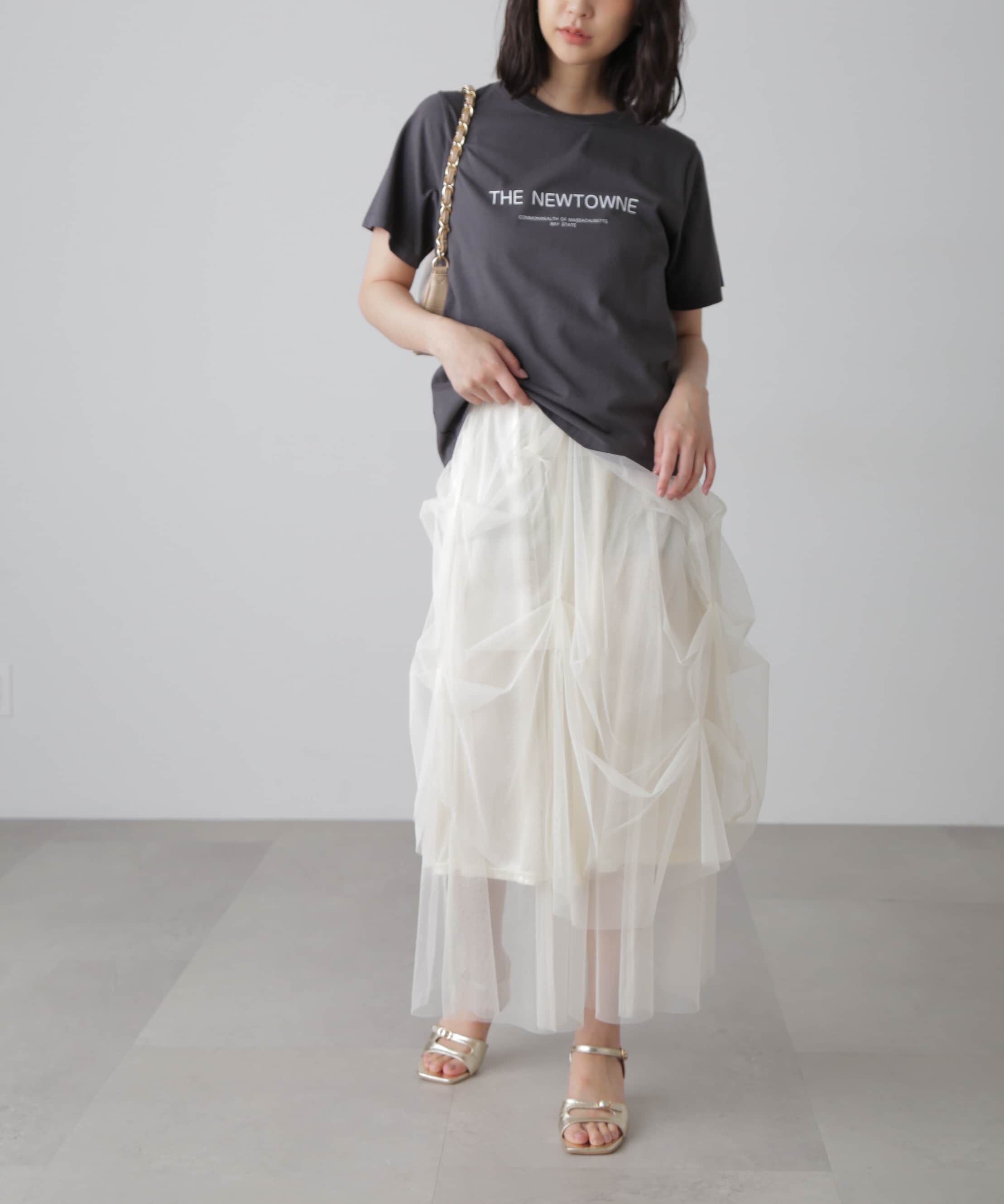  「シンプルロゴプリントTシャツ」|Tシャツ・カットソー|