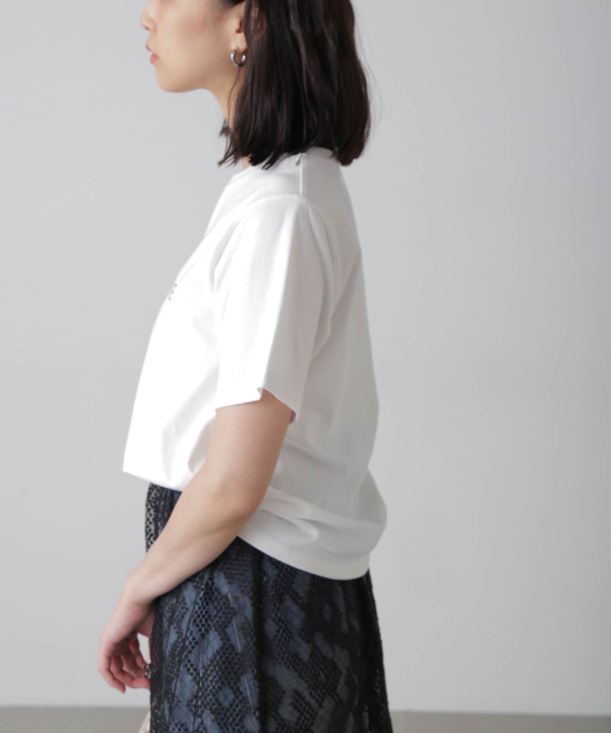  「シンプルロゴプリントTシャツ」|Tシャツ・カットソー|