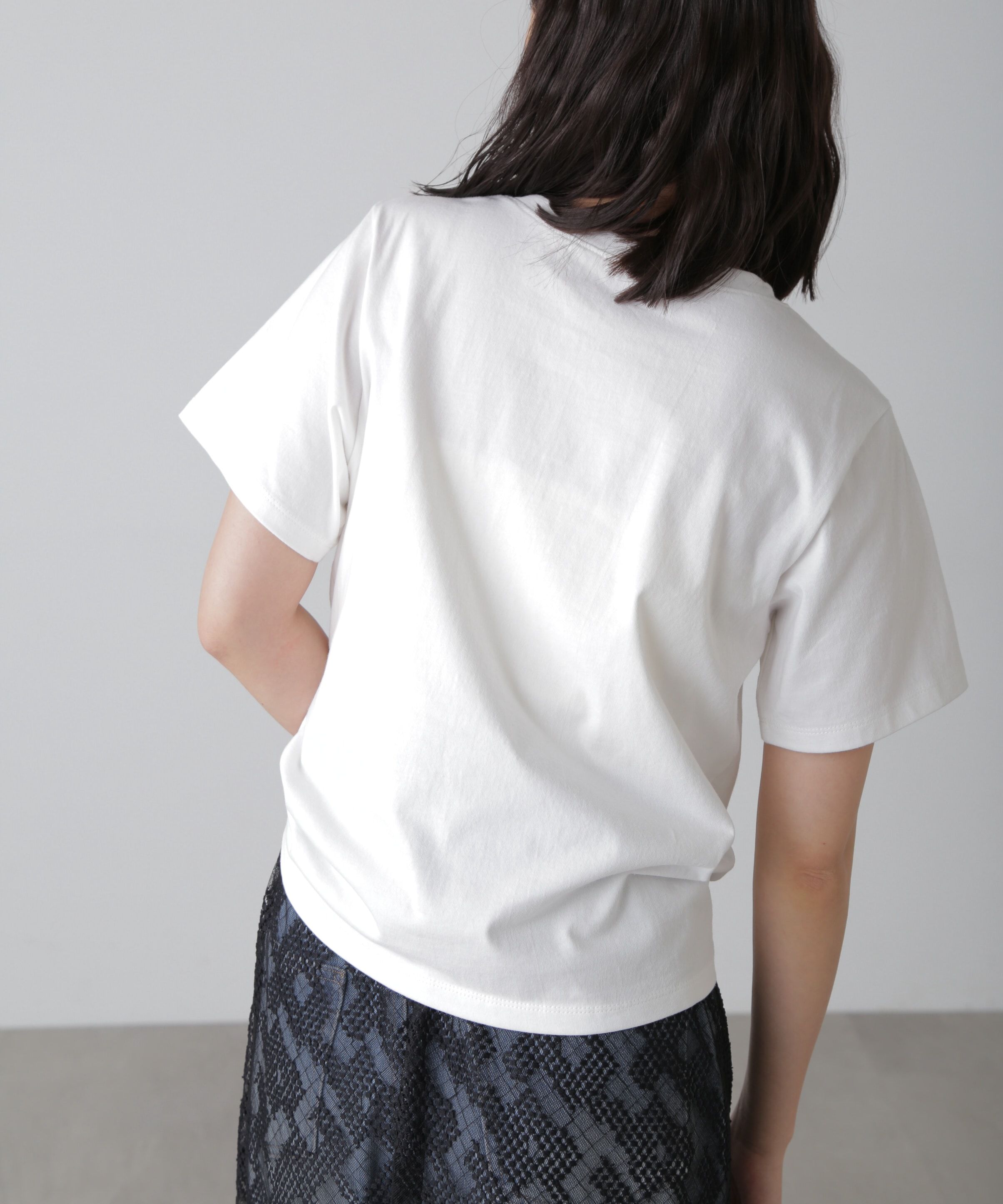  「シンプルロゴプリントTシャツ」|Tシャツ・カットソー|