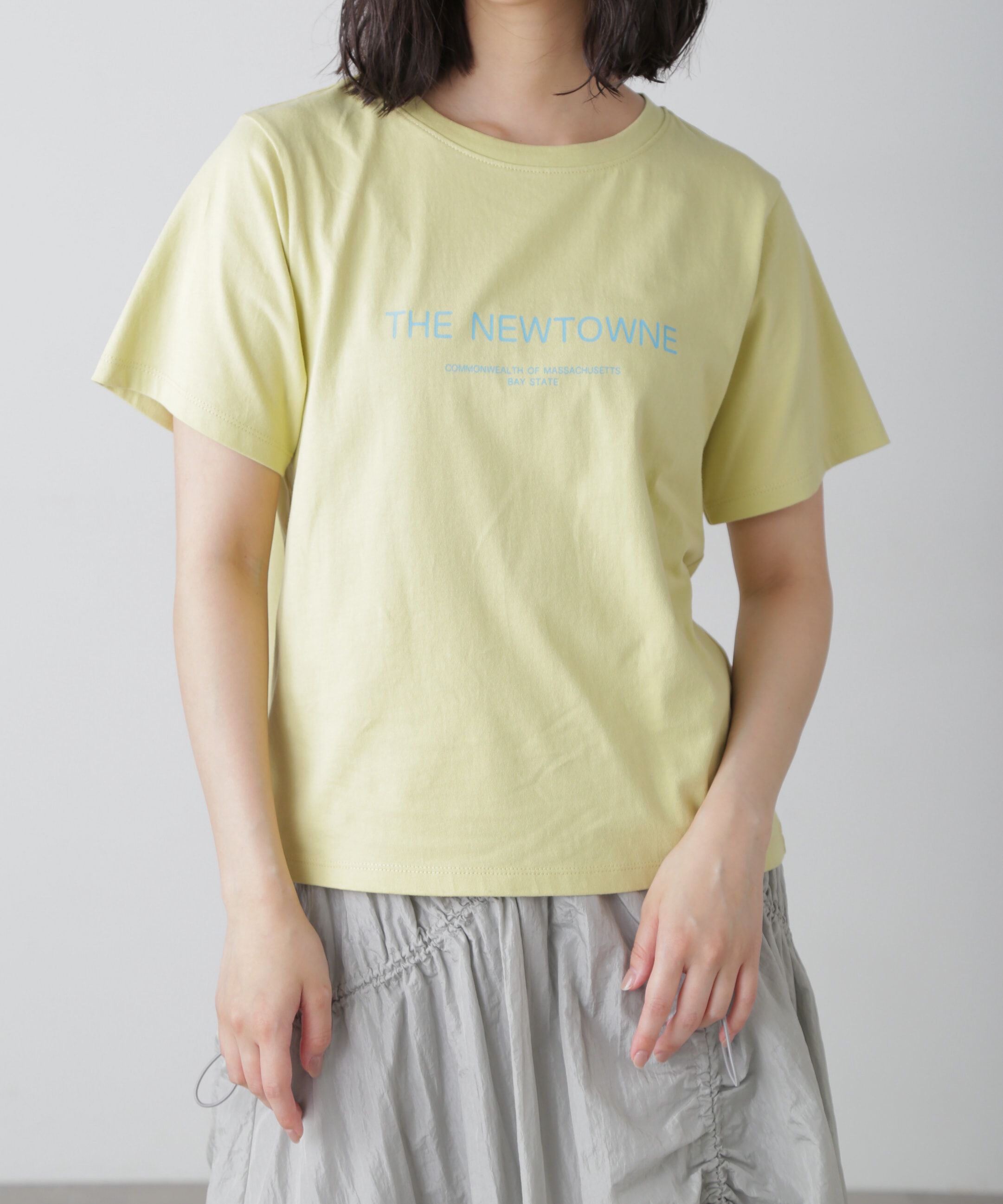  「シンプルロゴプリントTシャツ」|Tシャツ・カットソー|