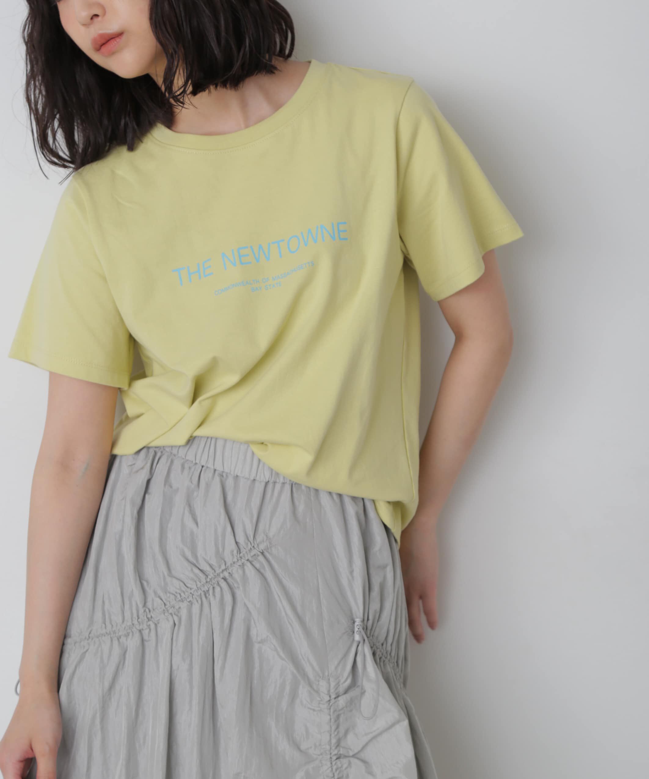  「シンプルロゴプリントTシャツ」|Tシャツ・カットソー|
