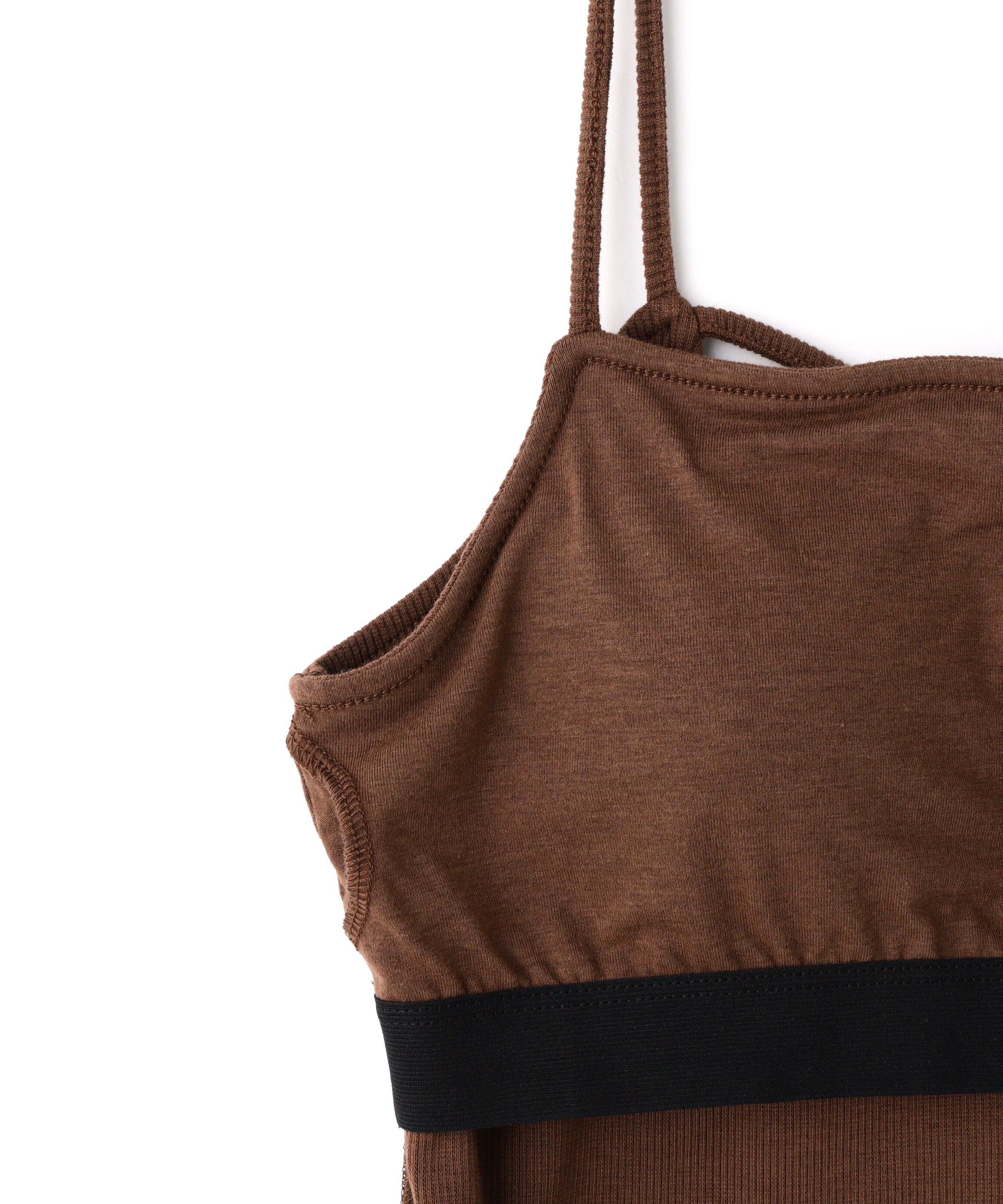  「バッククロスカップ付きキャミソール」|Tシャツ・カットソー|