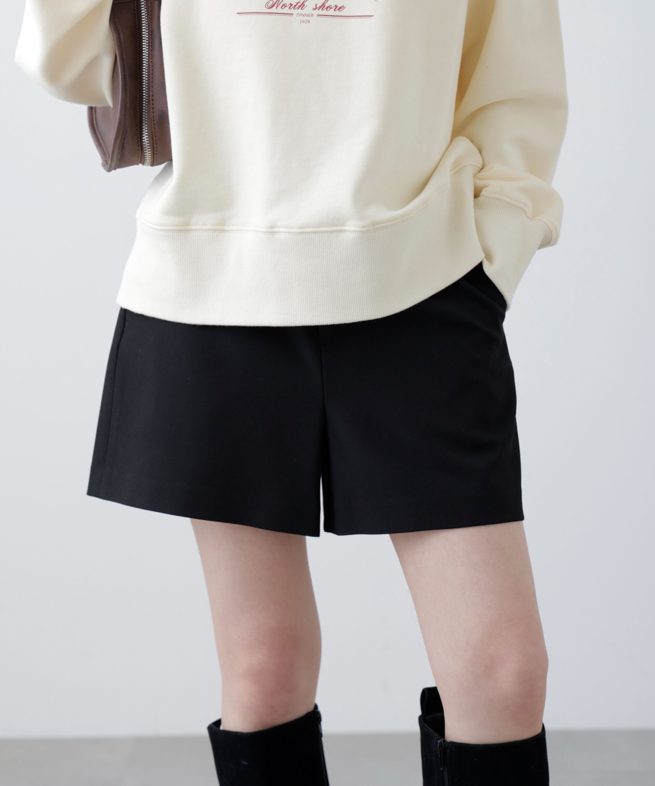  「〈セットアップ対応〉ハイウエストショートパンツ」|その他|