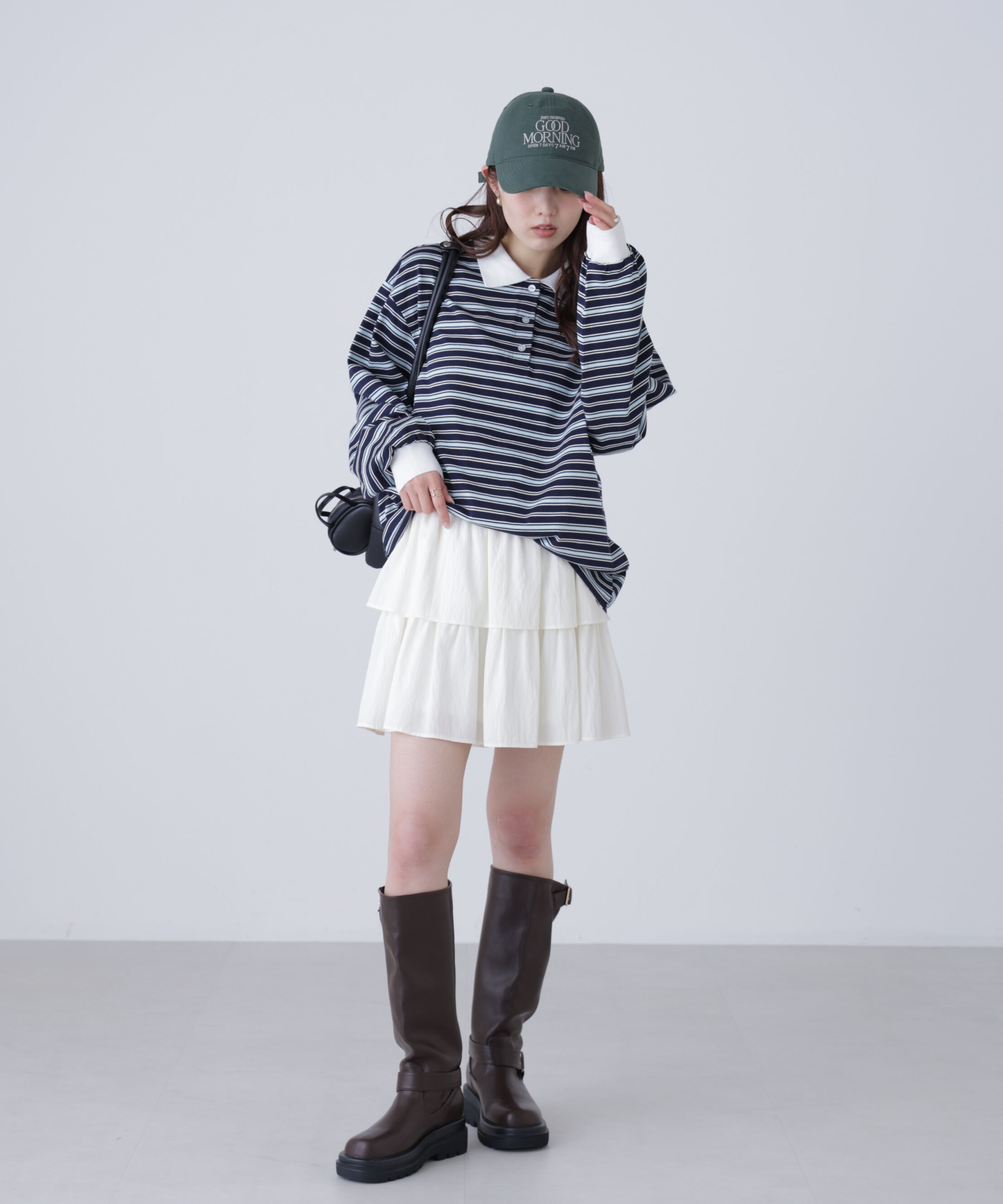  「マルチボーダーラガーポロシャツ」|Tシャツ・カットソー|