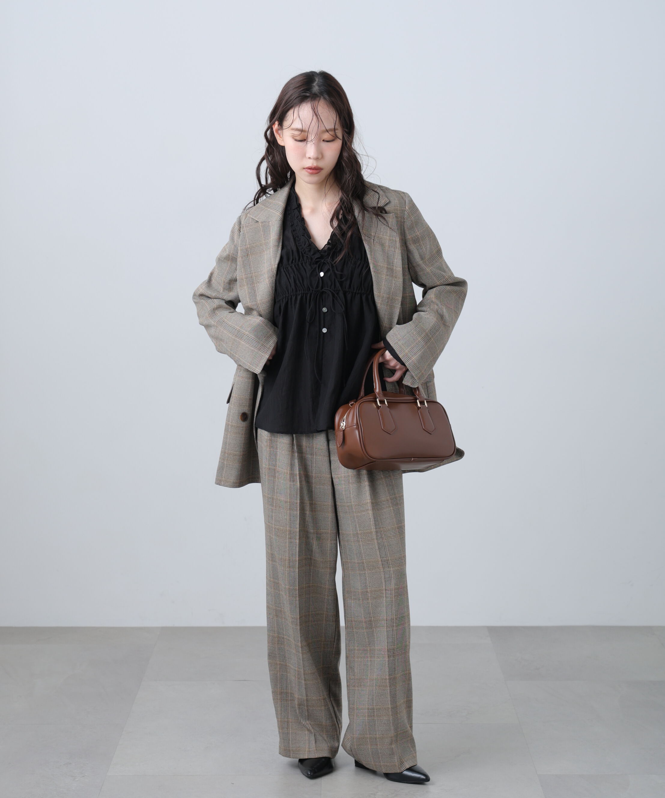  「麻調合繊ダブルブレストジャケット」|その他|