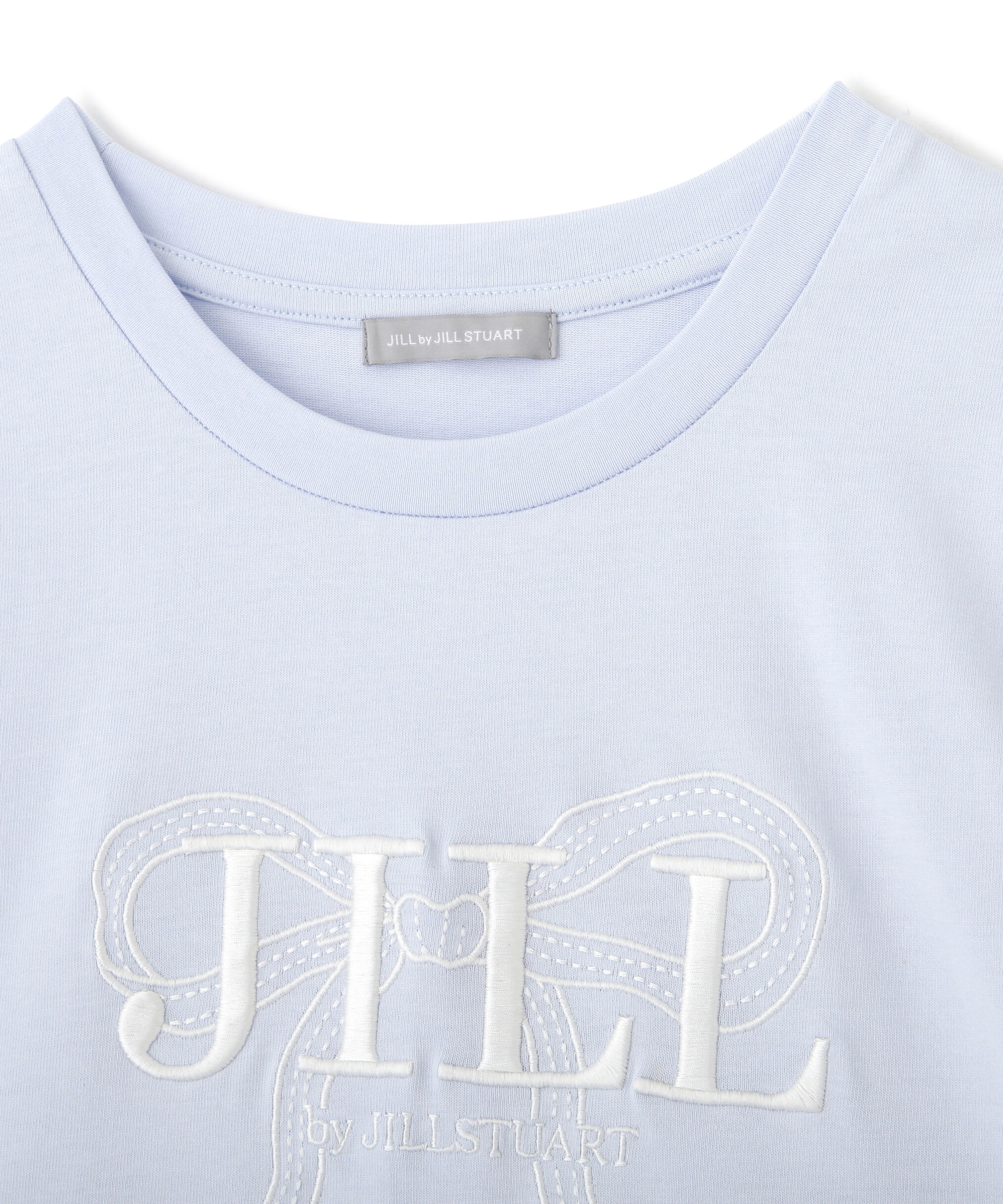  「ビッグリボンロゴ刺繍Tシャツ」|Tシャツ・カットソー|