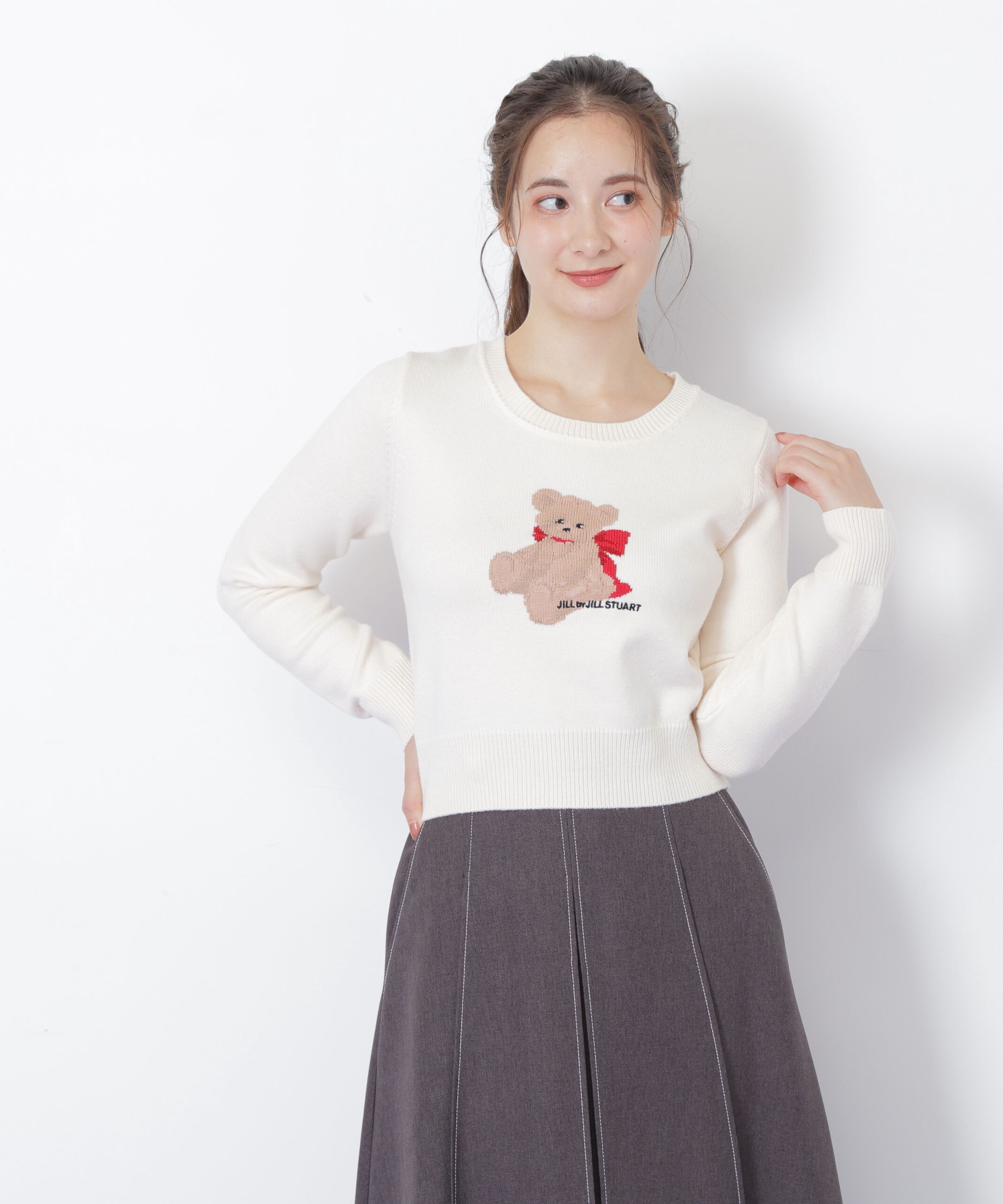  「＜BEARシリーズ＞インターシャニット」|ニット・セーター|