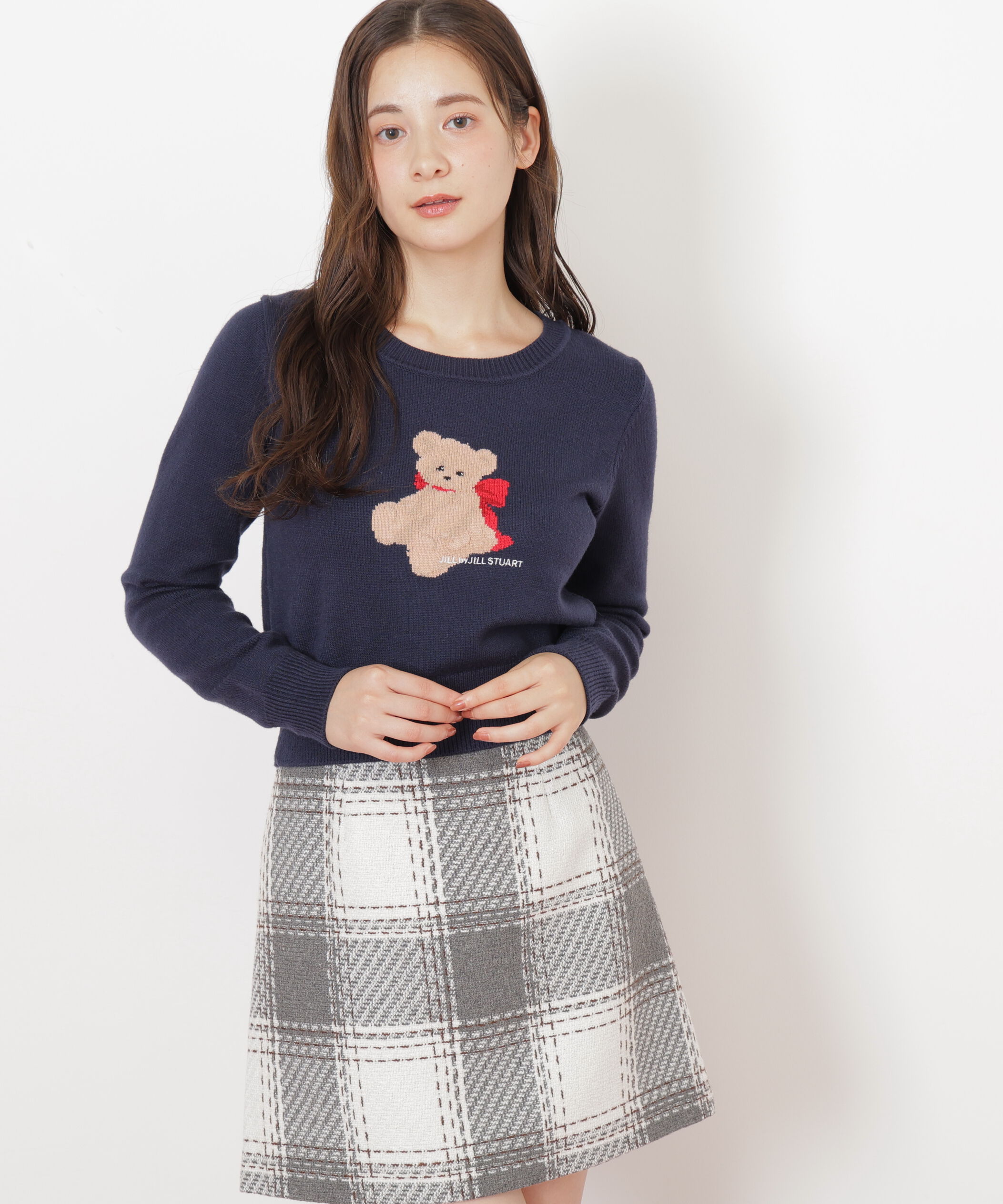  「＜BEARシリーズ＞インターシャニット」|ニット・セーター|