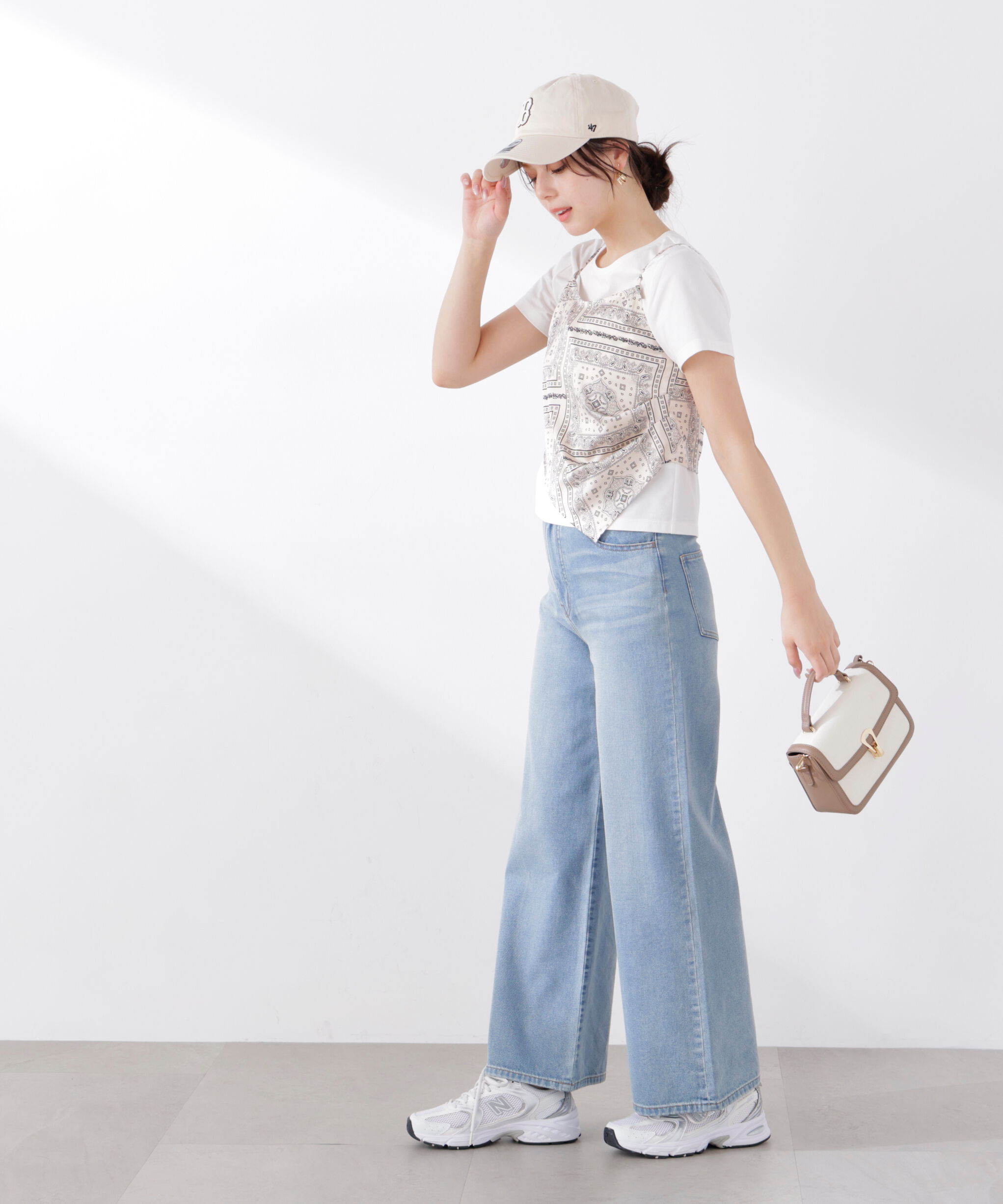 PROPORTION BODY DRESSING「〈a/mie〉ワイドデニムパンツ　26SS」|その他|