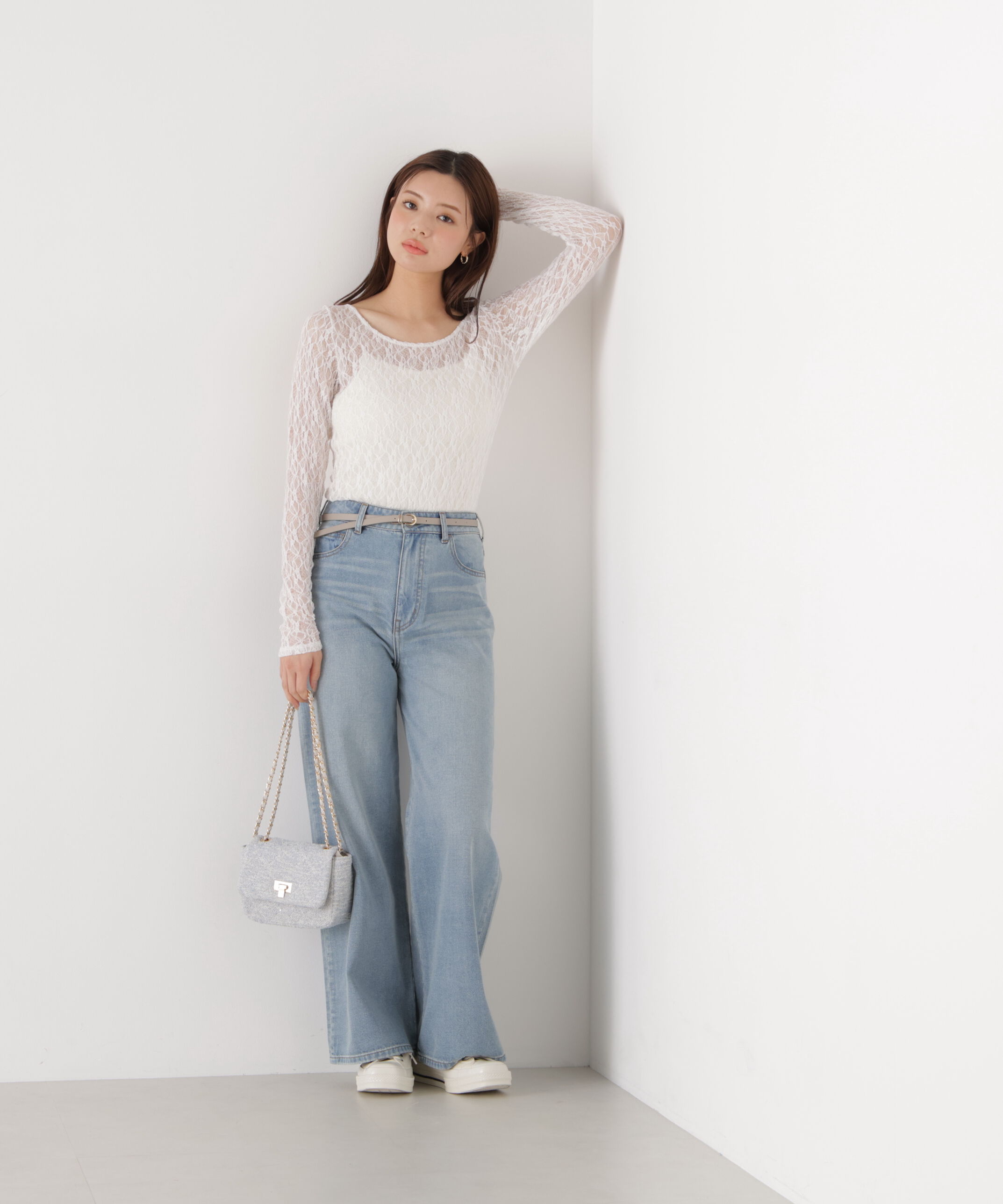 PROPORTION BODY DRESSING「〈a/mie〉ワイドデニムパンツ　26SS」|その他|