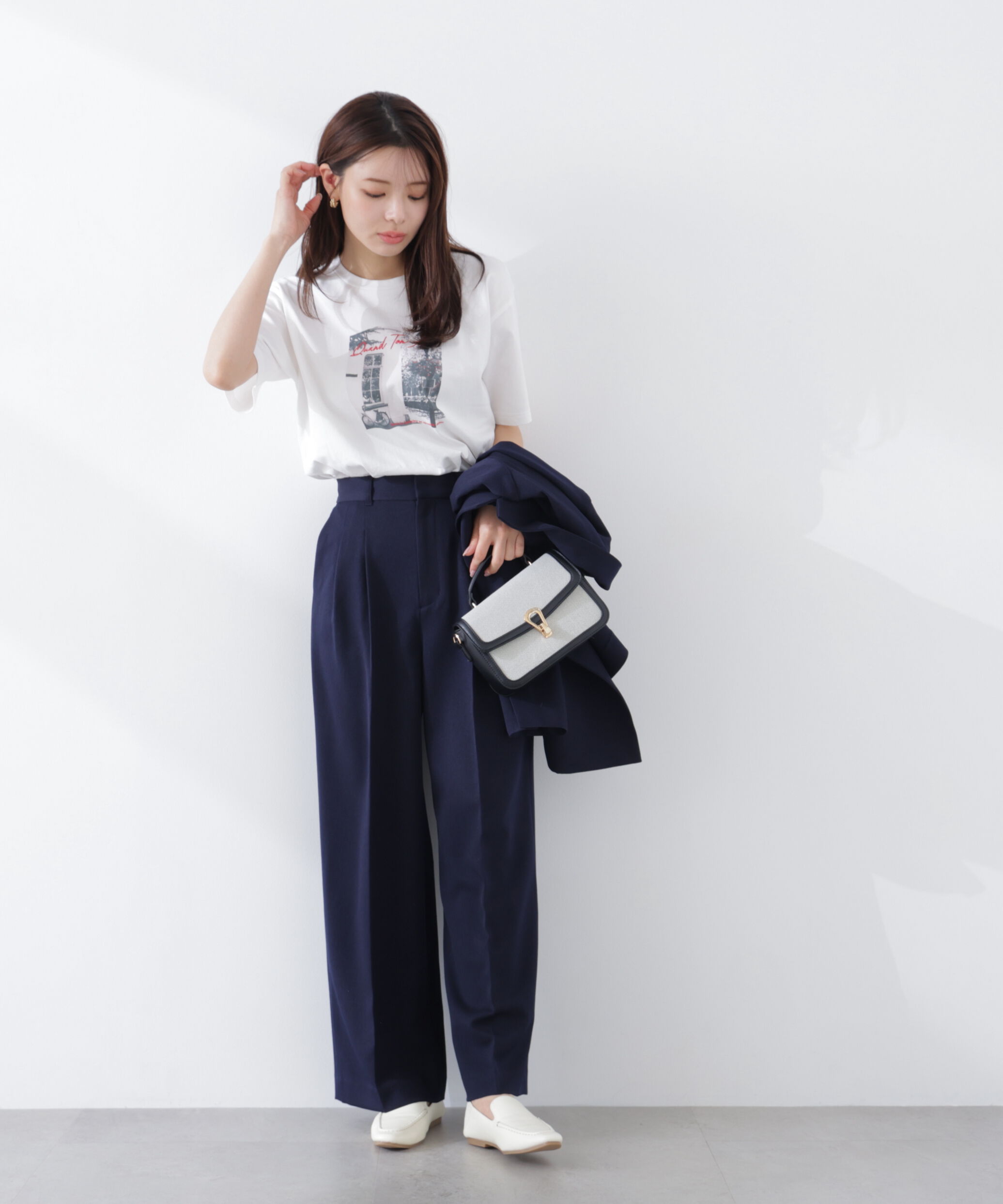 PROPORTION BODY DRESSING「〈a/mie〉フォトプリントT　26SS　」|Tシャツ・カットソー|