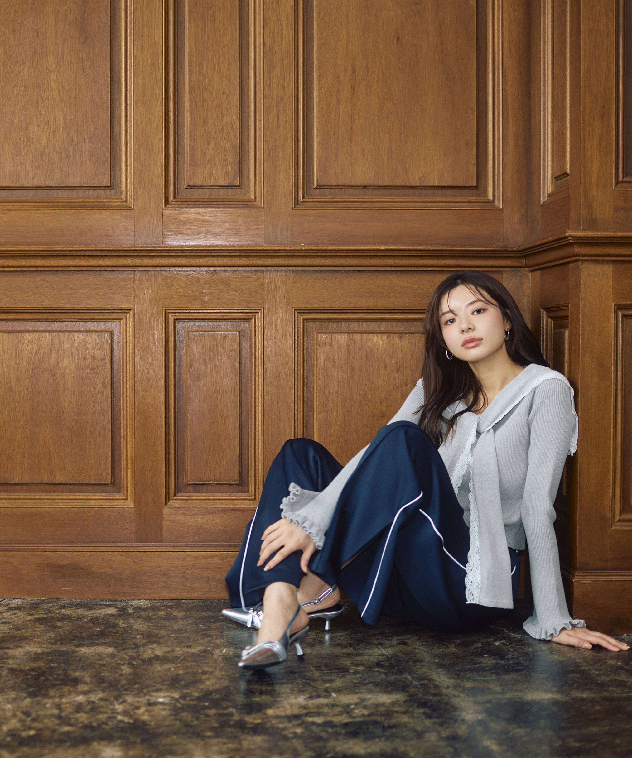 PROPORTION BODY DRESSING「＜新津のんさんコラボ＞〈a/mie〉トラックパンツ 26SS」|その他|