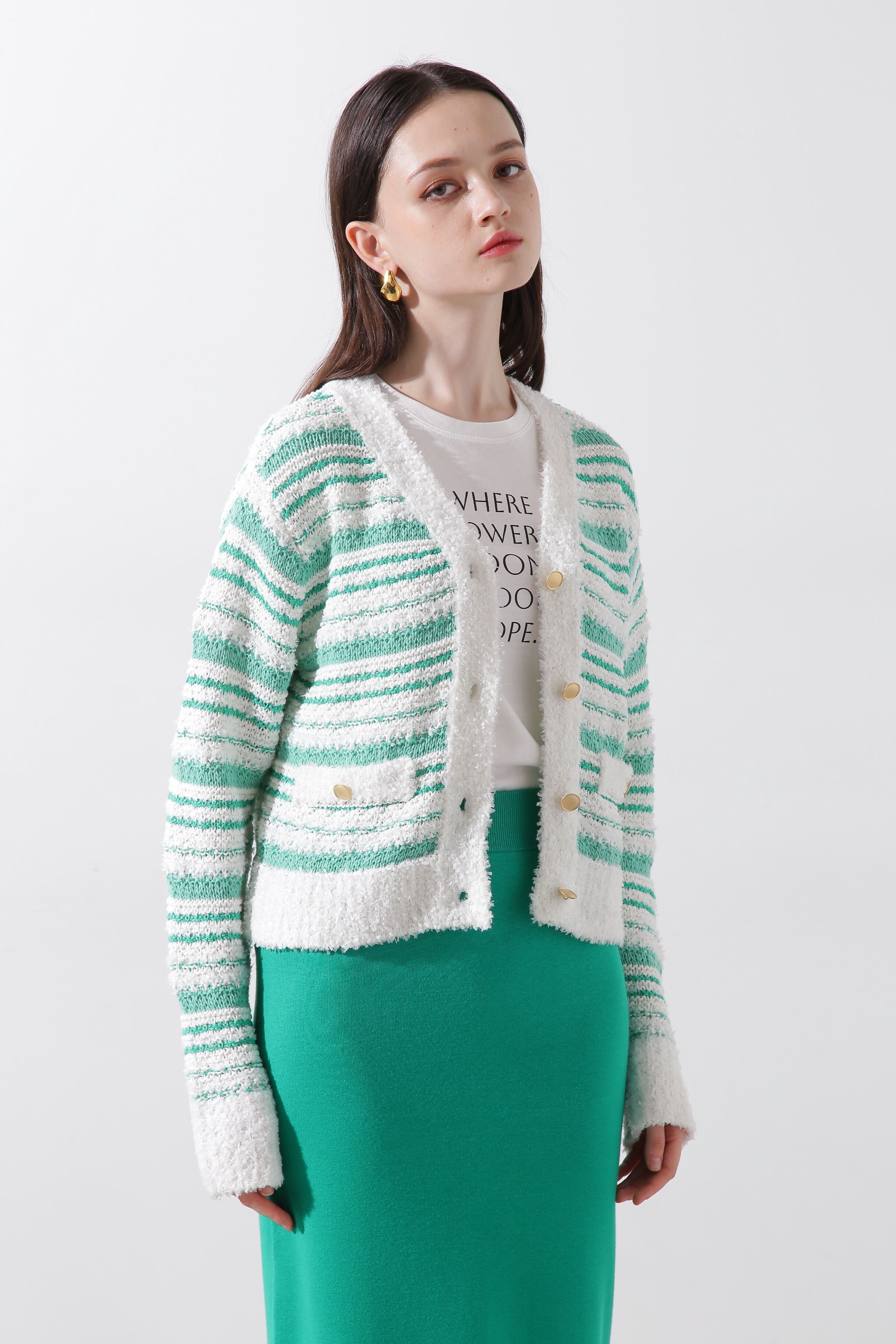  「◆ツイードニットカーディガン」|その他|