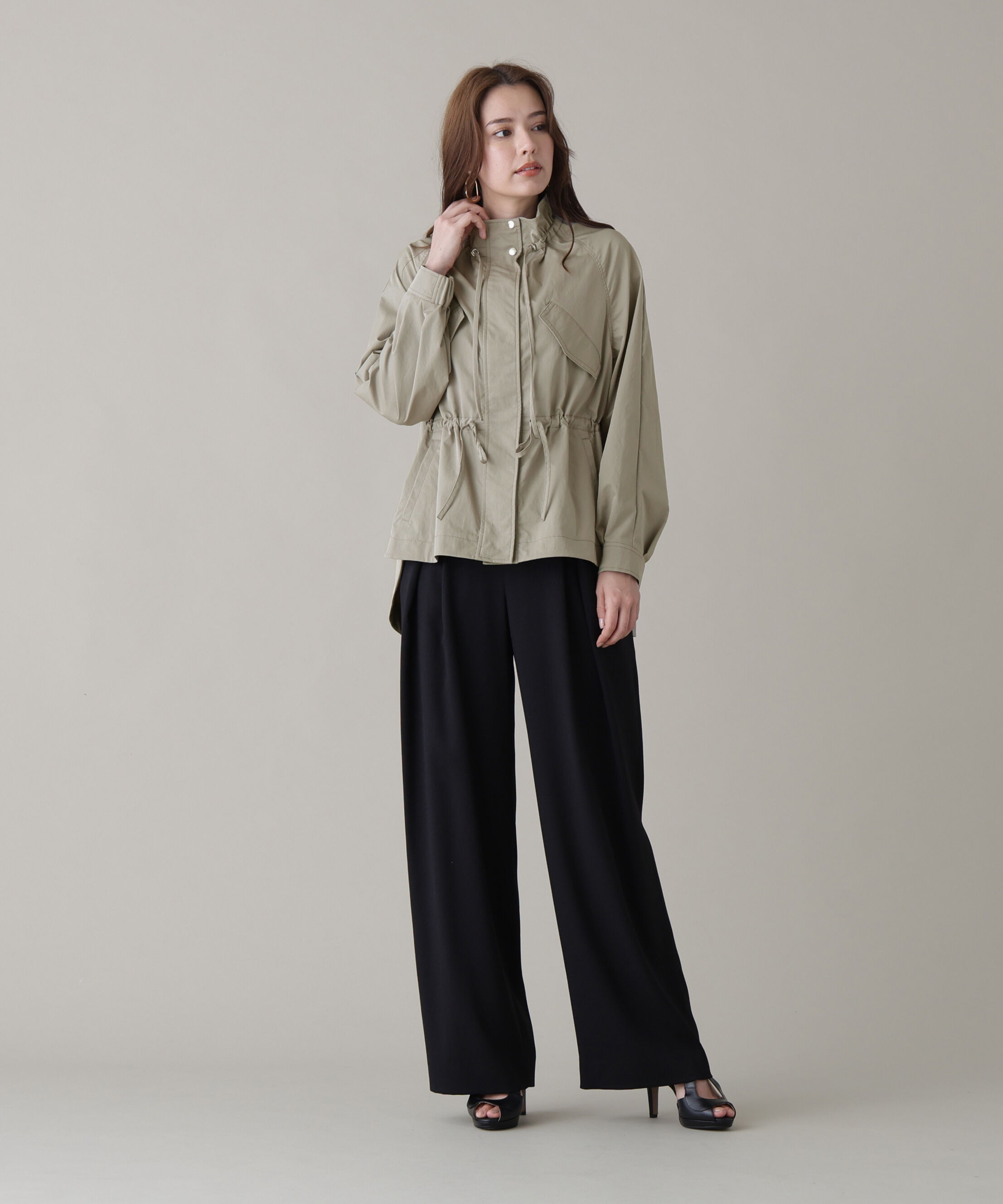  「［WEB限定カラー］ストレッチツイルマウンテンパーカー」|ブルゾン・スタジャン|