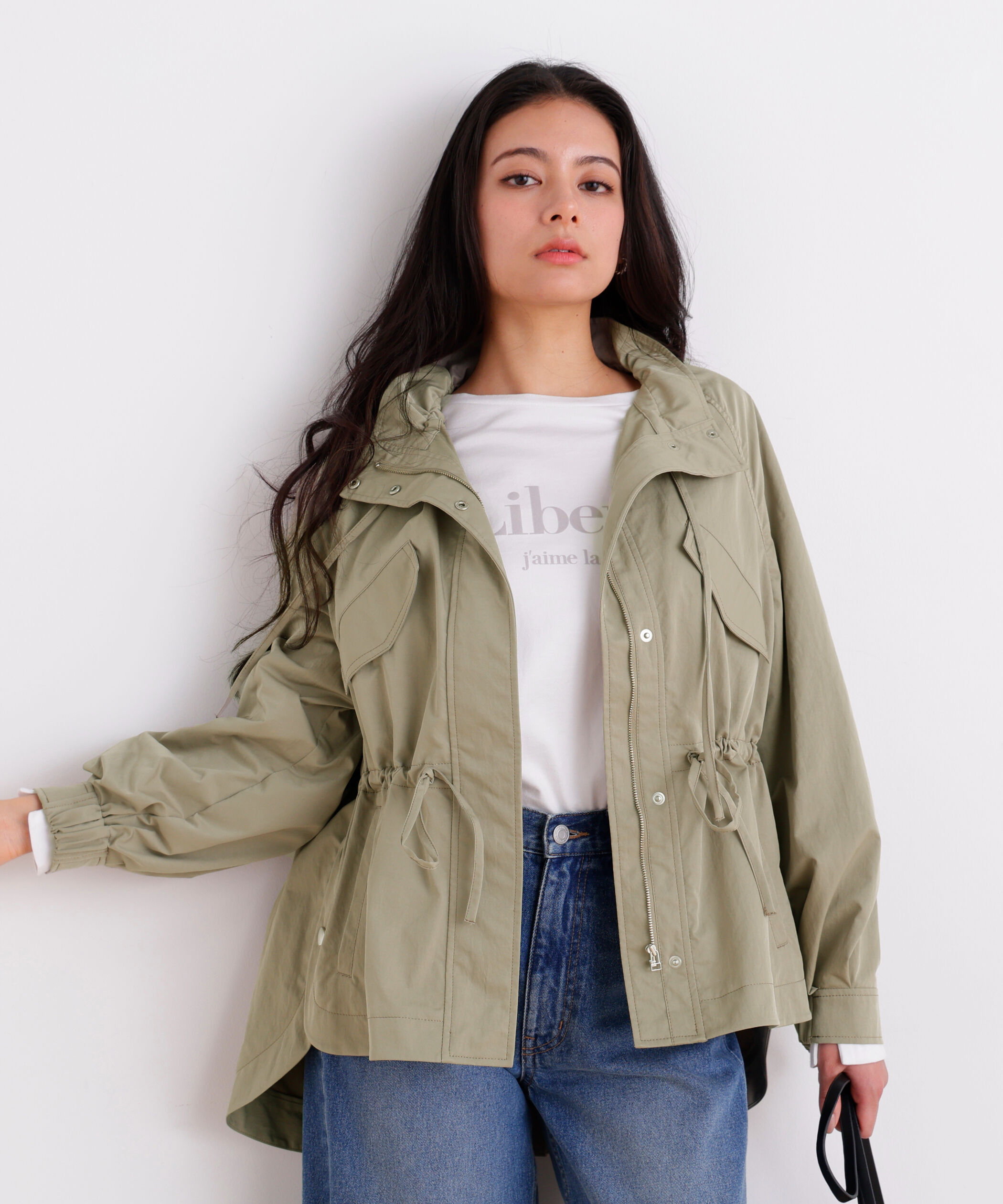  「［WEB限定カラー］ストレッチツイルマウンテンパーカー」|ブルゾン・スタジャン|