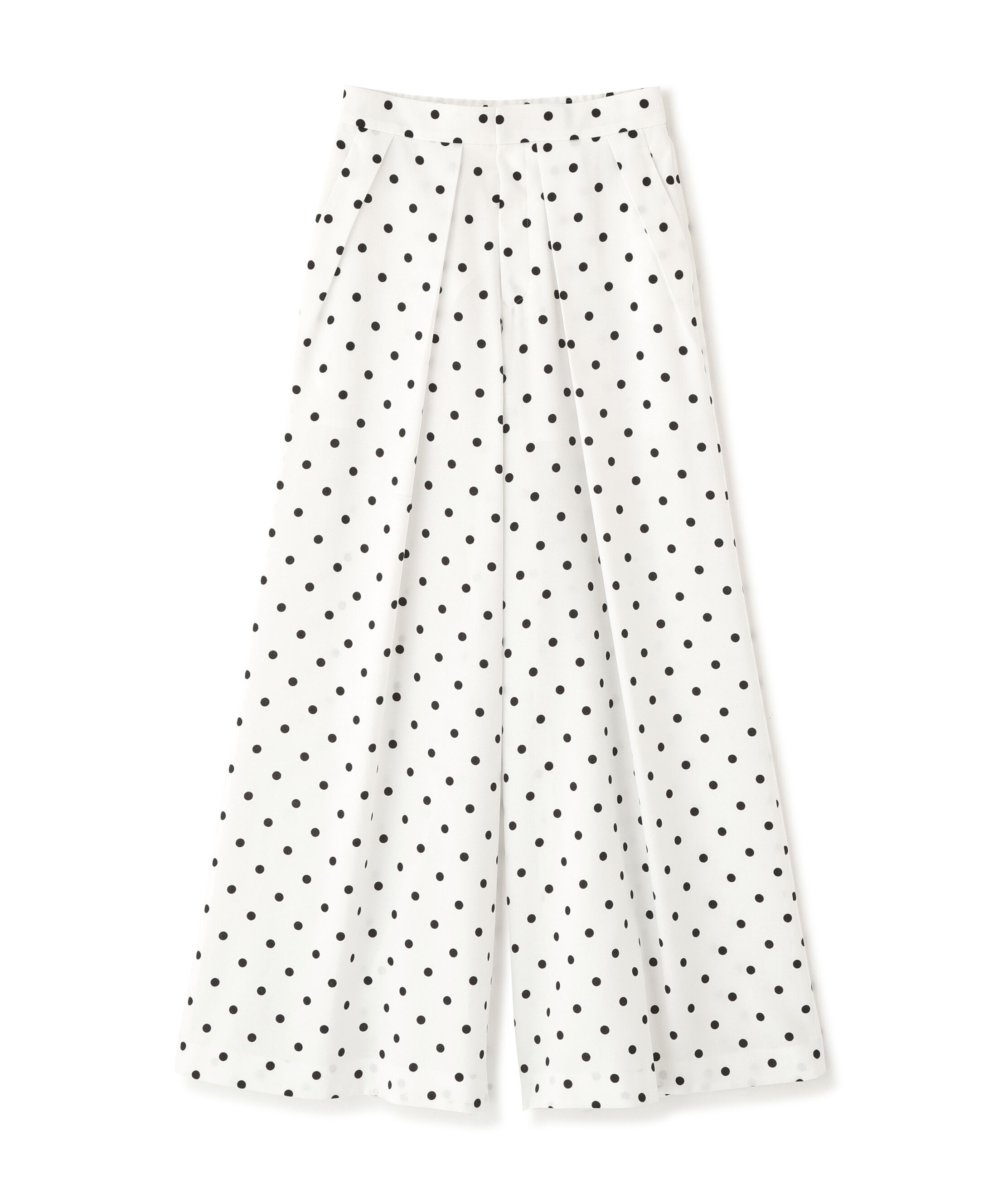  「タックプリーツフレアパンツ」|その他|