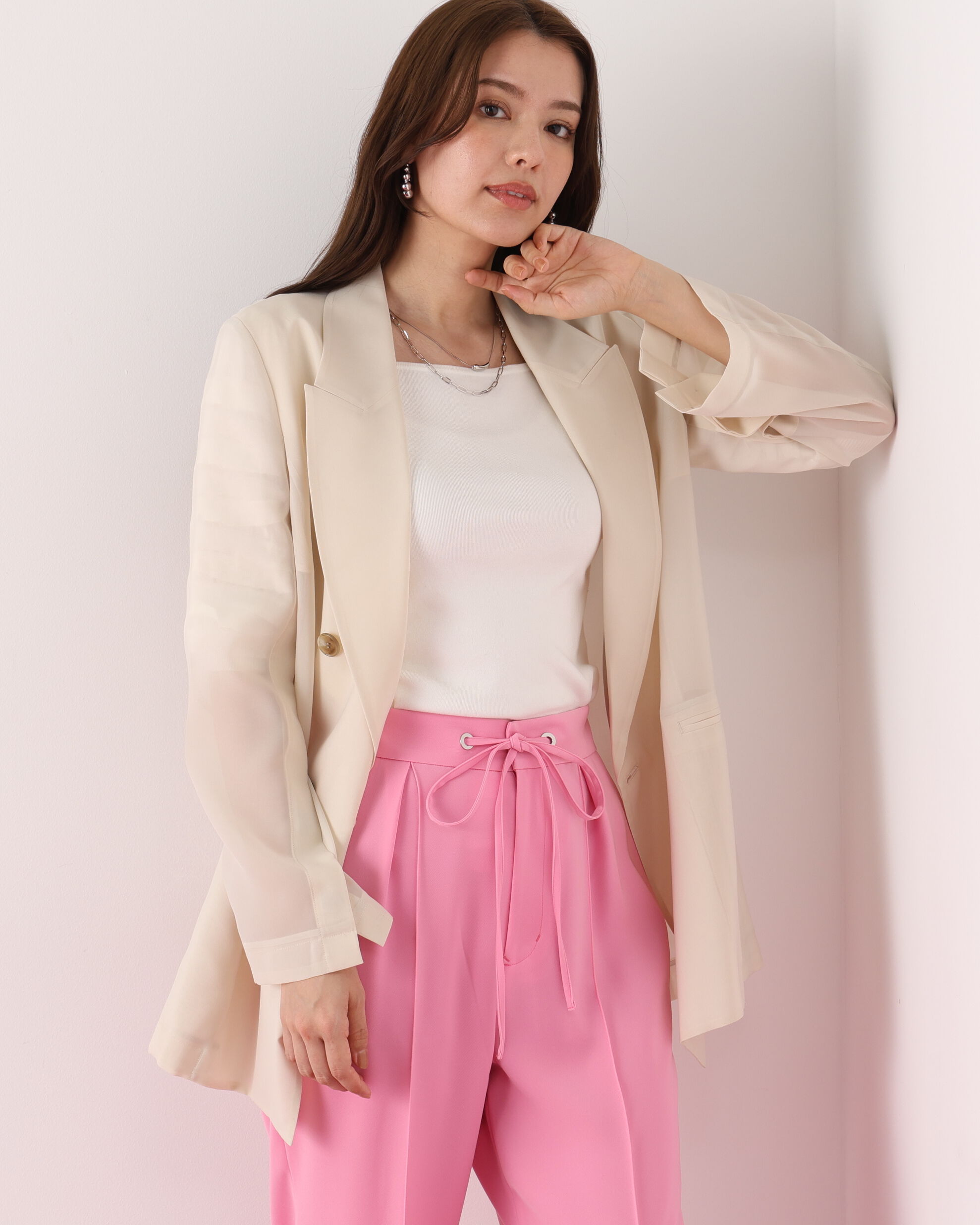  「スリーブボタンシアージャケット」|その他|