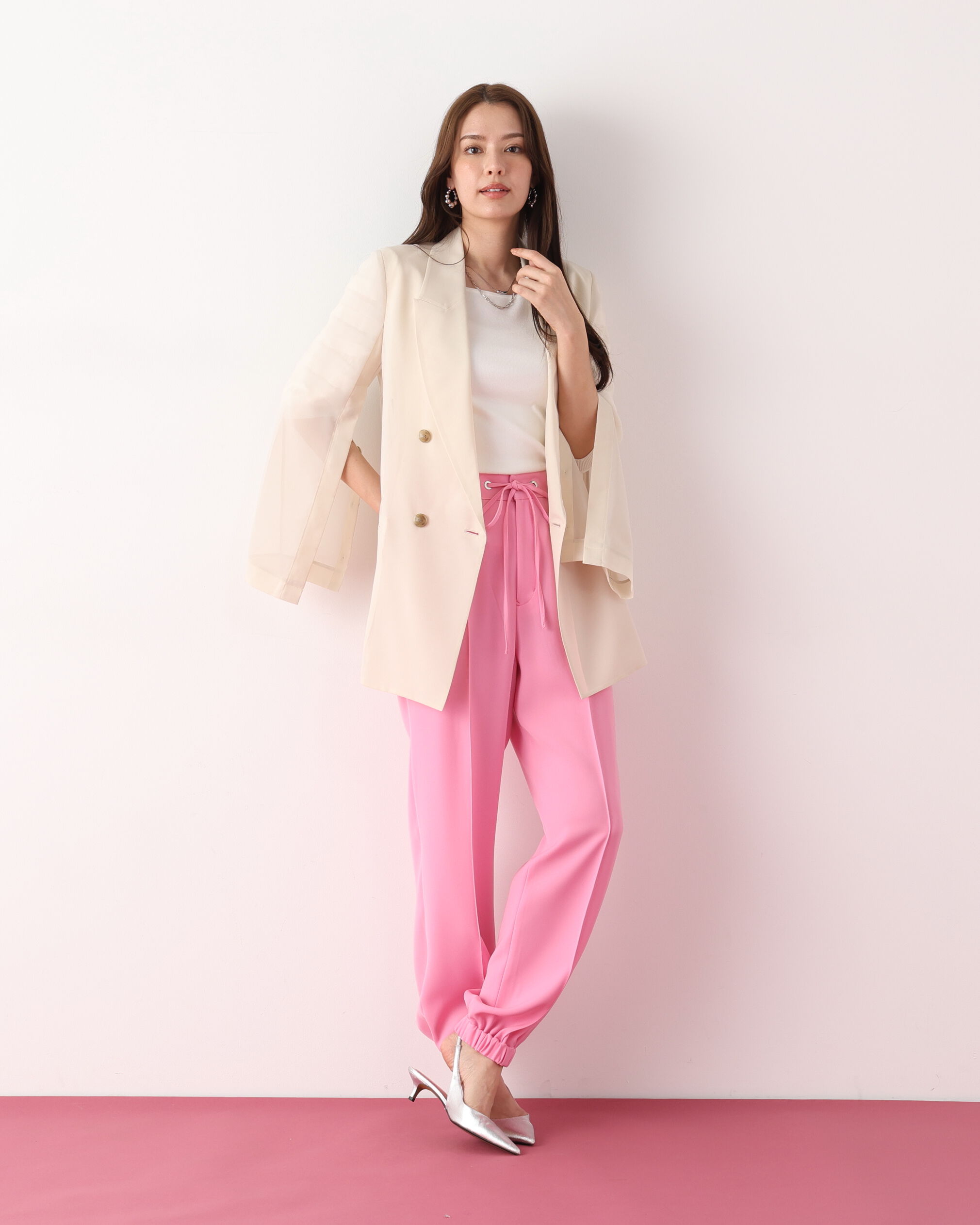  「スリーブボタンシアージャケット」|その他|