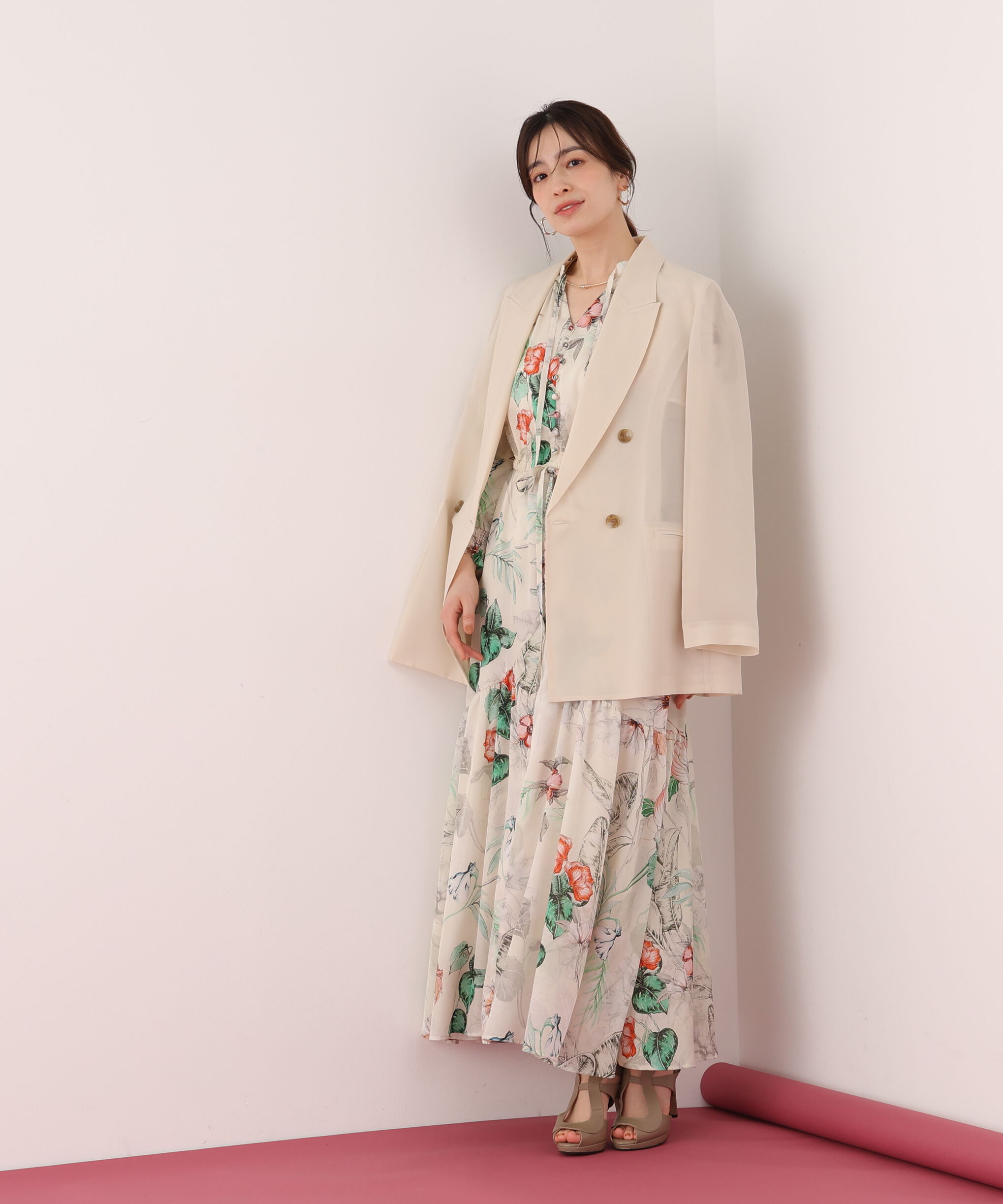  「スリーブボタンシアージャケット」|その他|