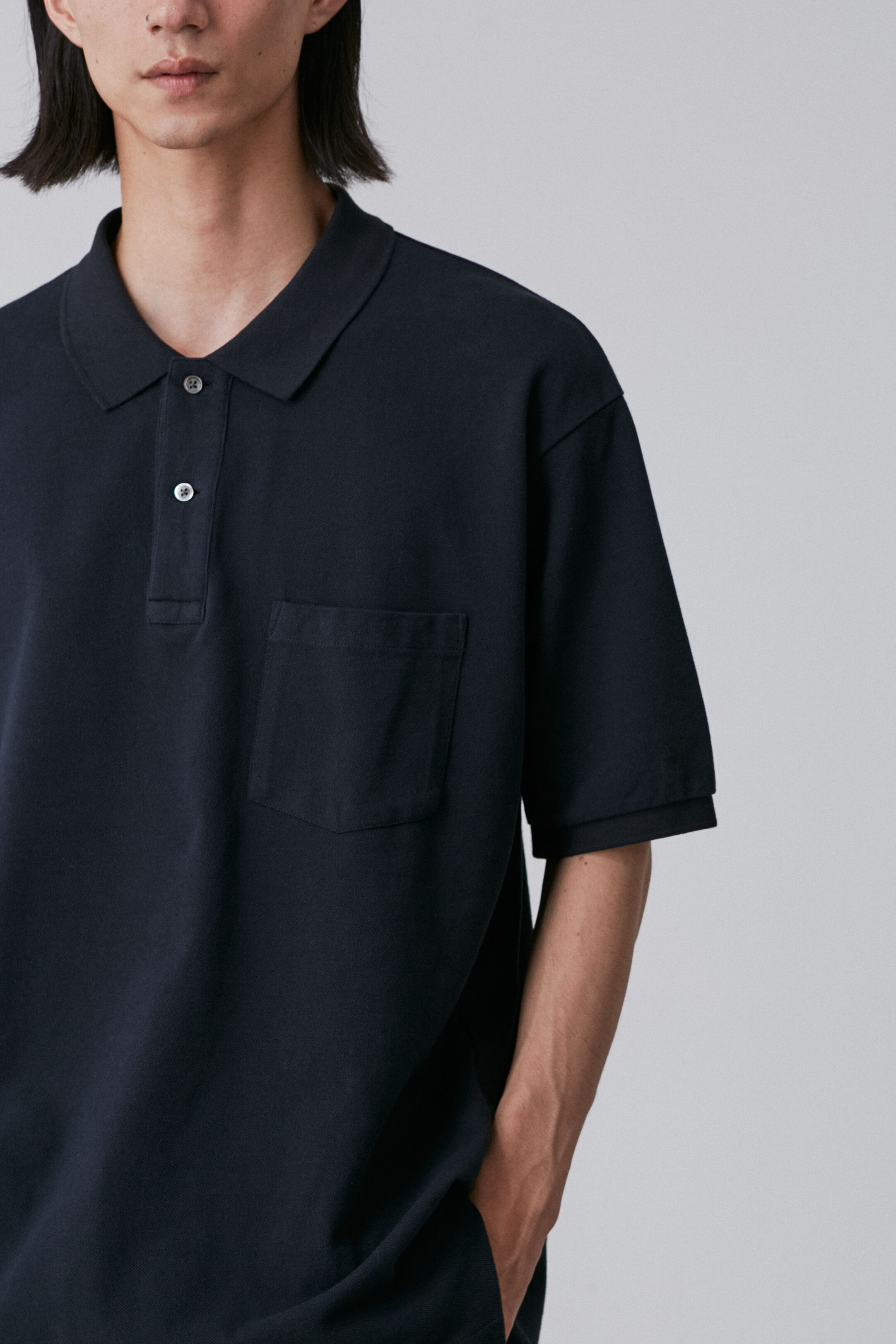 YLEVE 「Ｙ / ORGANIC COTTON KANOKO POLO」|Tシャツ・カットソー|