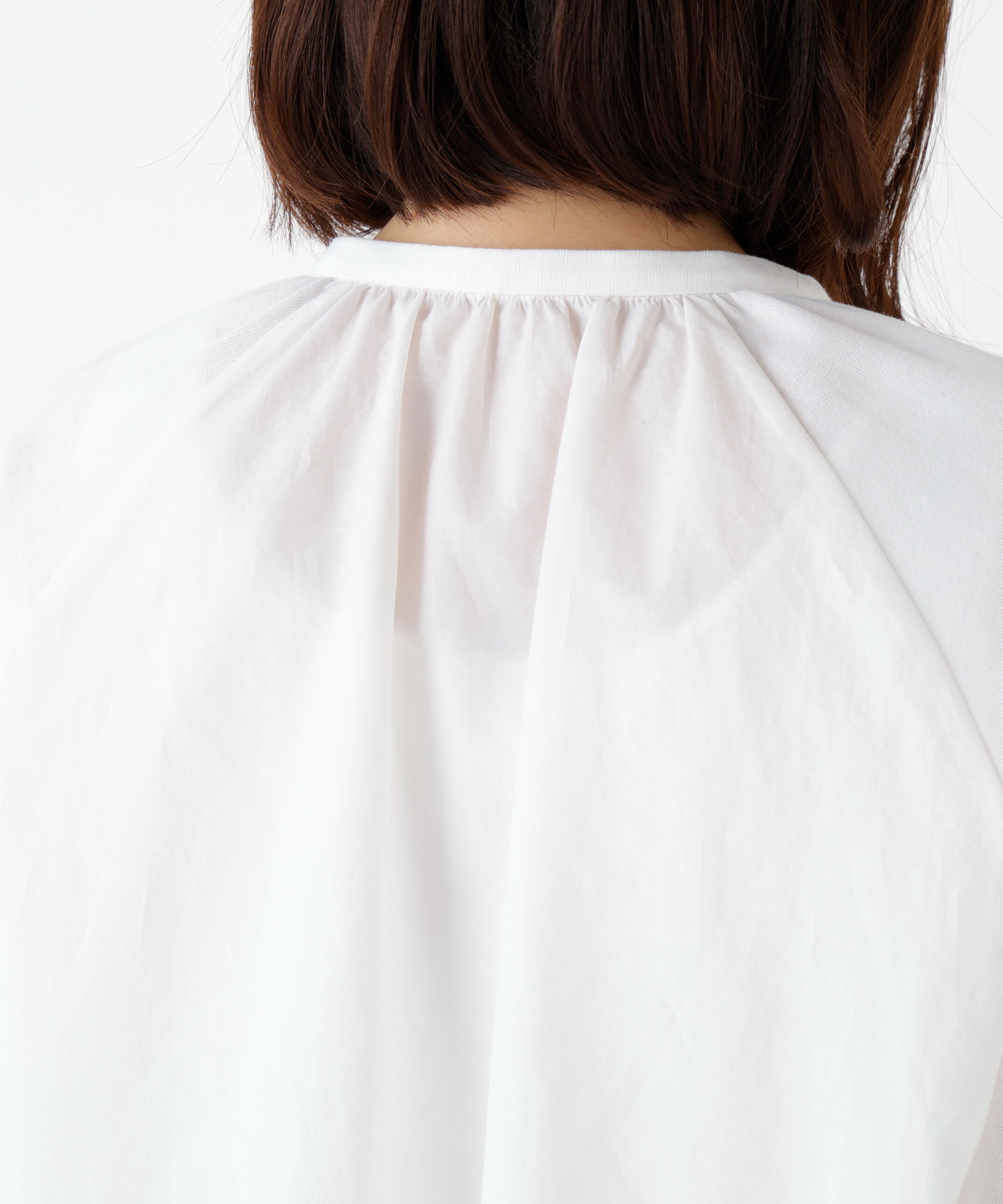  「◆バランサーカットソーギャザーブラウス」|Tシャツ・カットソー|