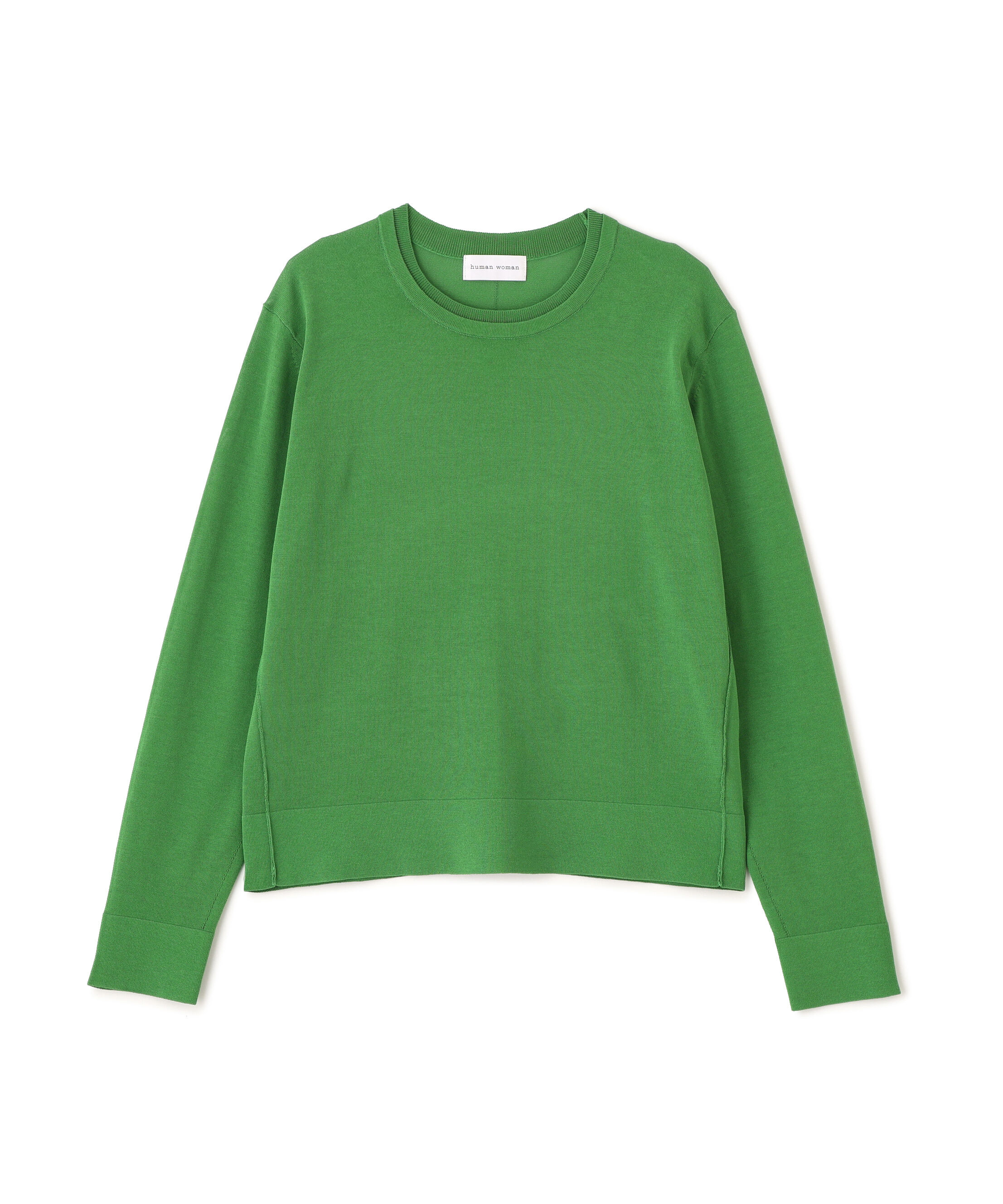  「◆《ウォッシャブル》ネックダブルプルオーバーニット」|ニット・セーター|