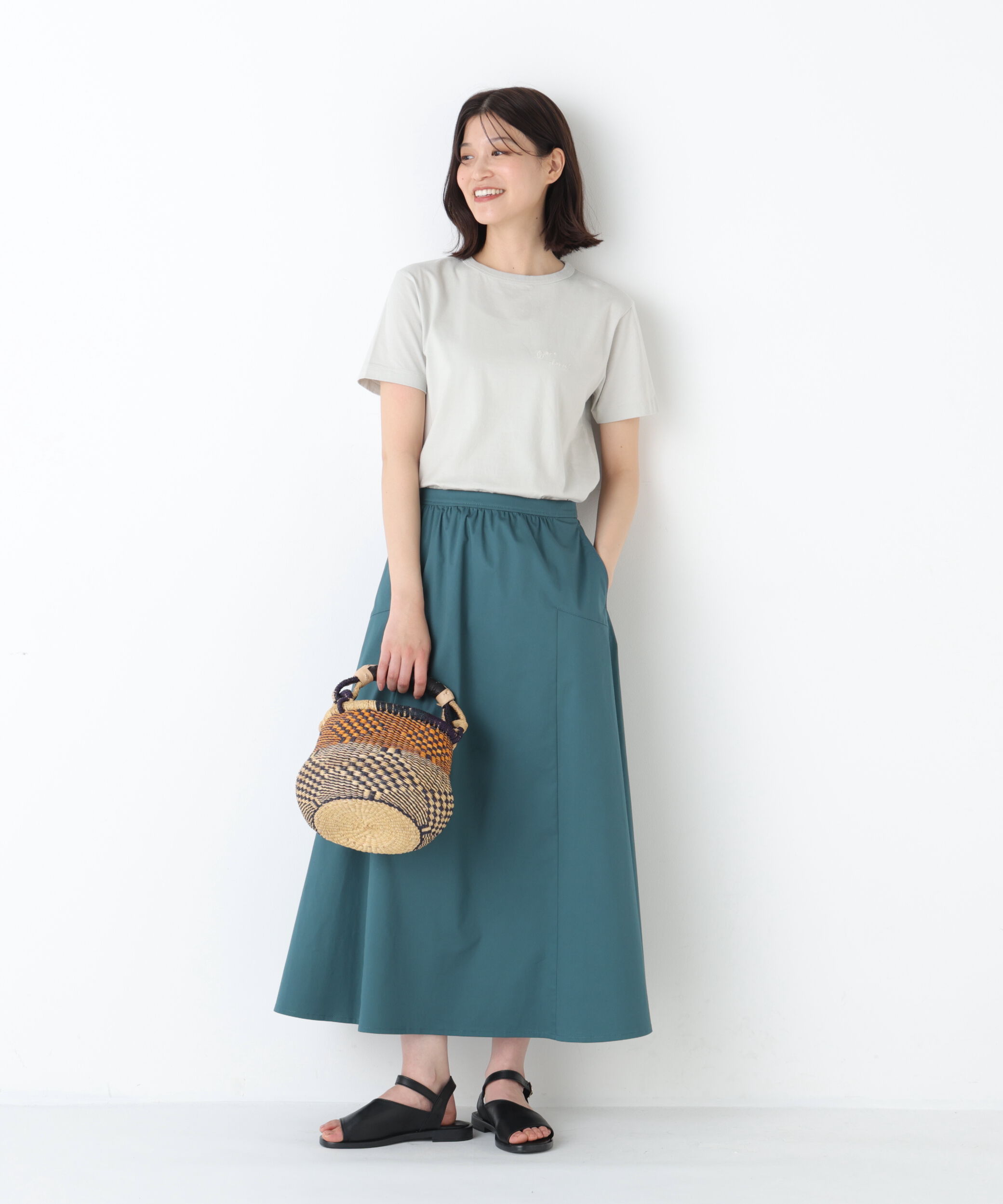  「◆ライトチノフレアスカート」|スカート|