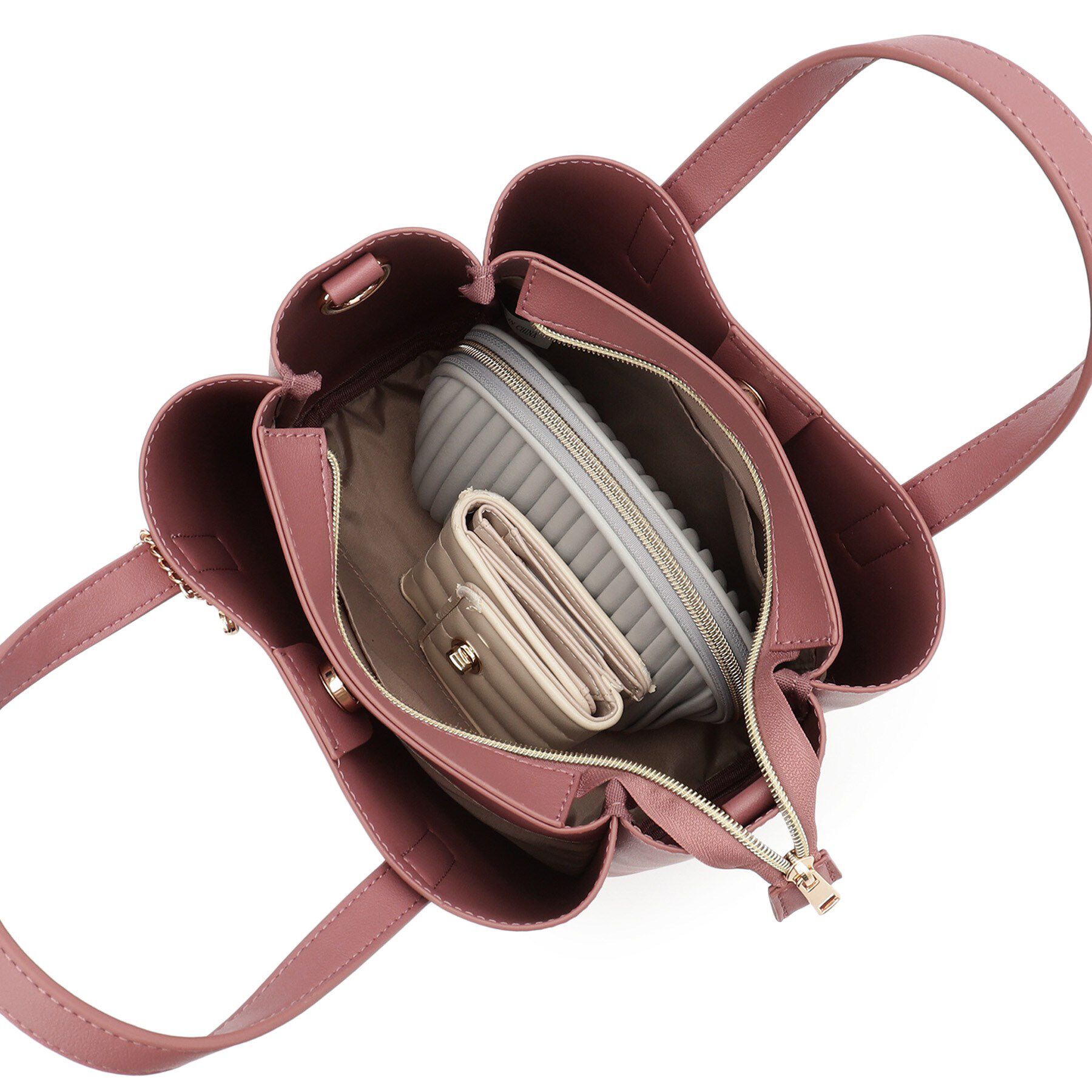 ITS&rsquo;DEMO「チャーム付き2WAYトート」|ハンドバッグ|