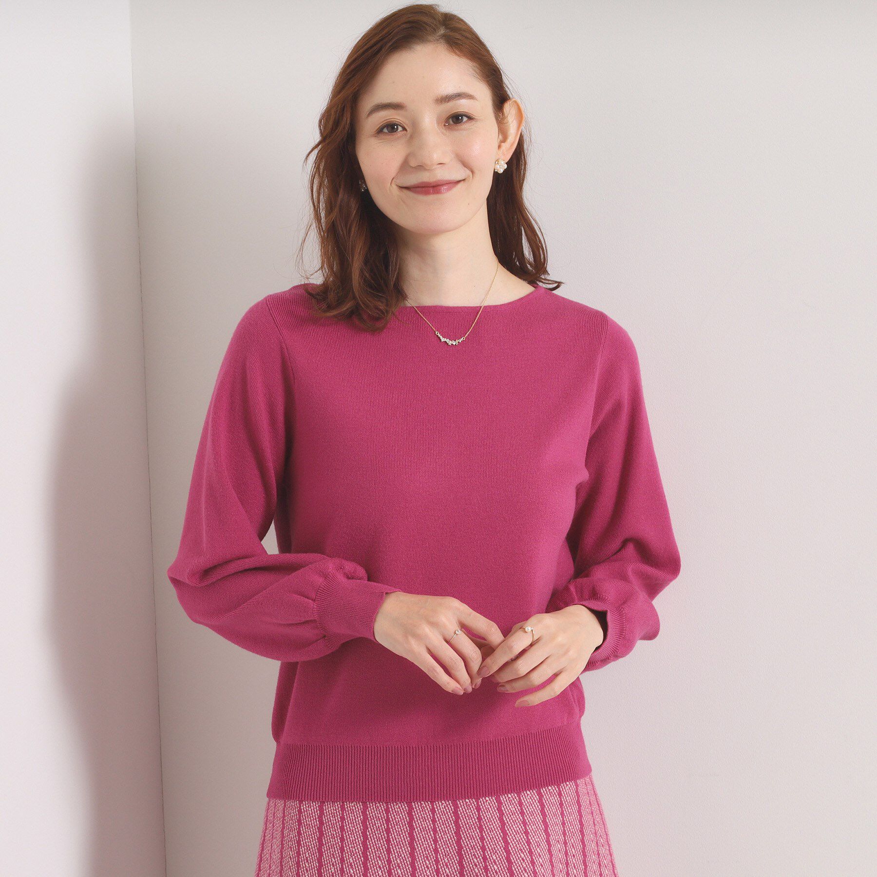 ITS&rsquo;DEMO「【手洗い可】フレアスカートニットセットアップ」|スーツ|