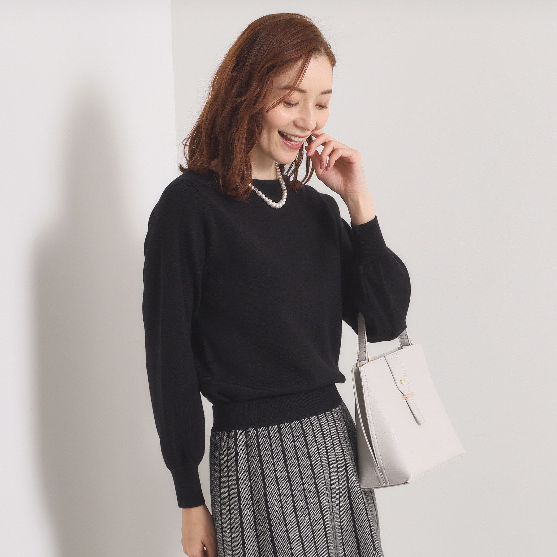 ITS&rsquo;DEMO「【手洗い可】フレアスカートニットセットアップ」|スーツ|