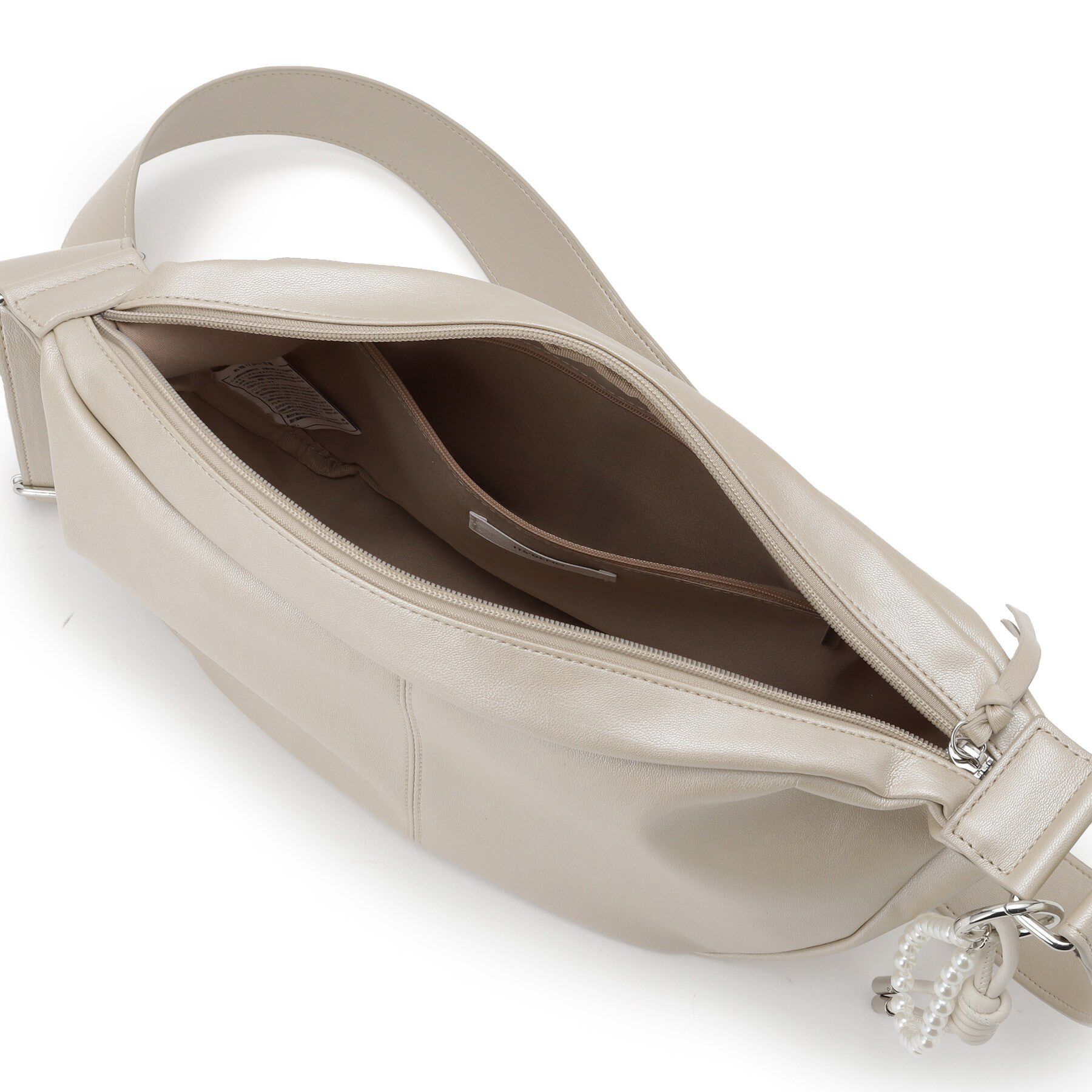 ITS&rsquo;DEMO「パール調チャーム付きショルダー」|ショルダー・メッセンジャー|