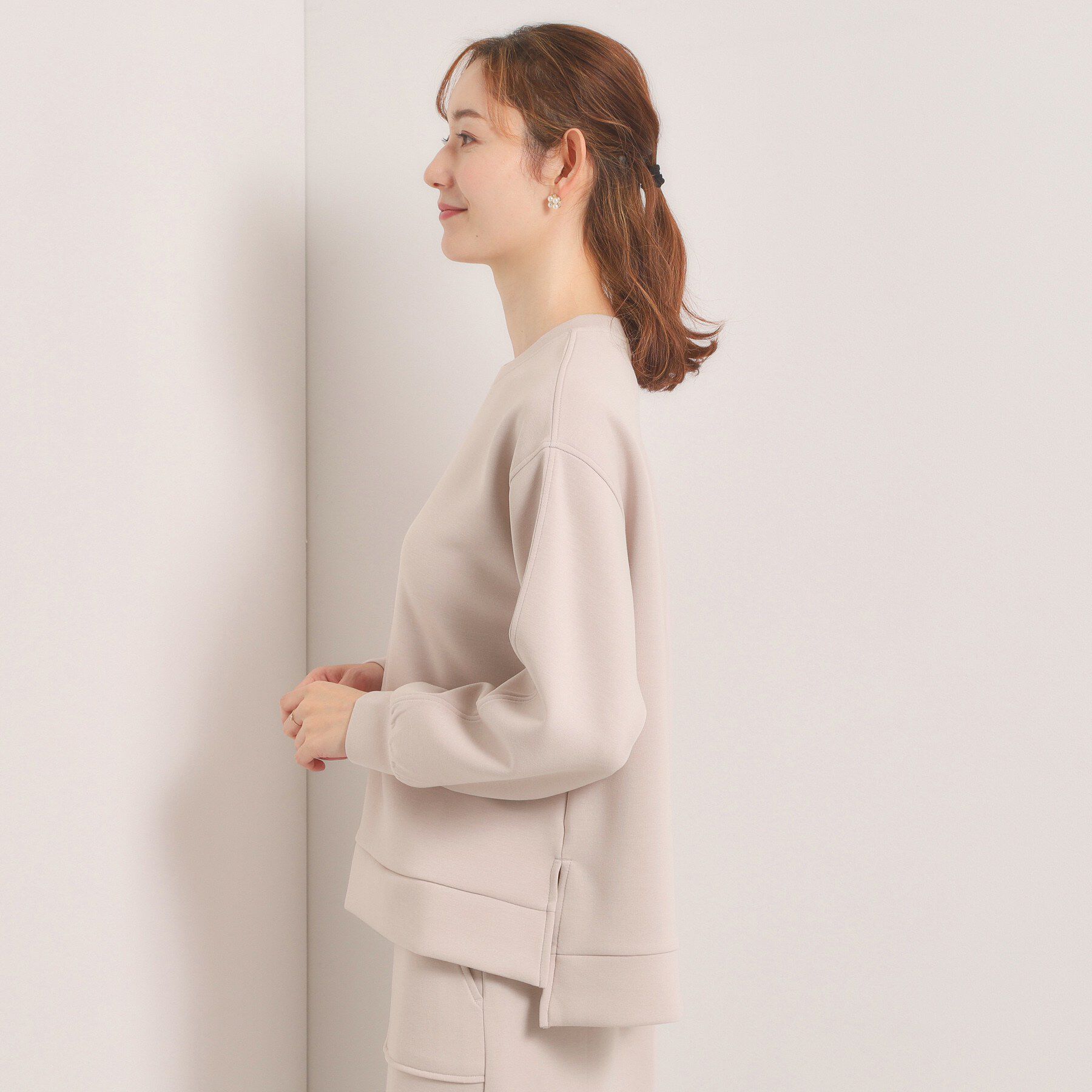 ITS&rsquo;DEMO「【洗濯機OK／花粉防止】ダンボールプルオーバー」|Tシャツ・カットソー|