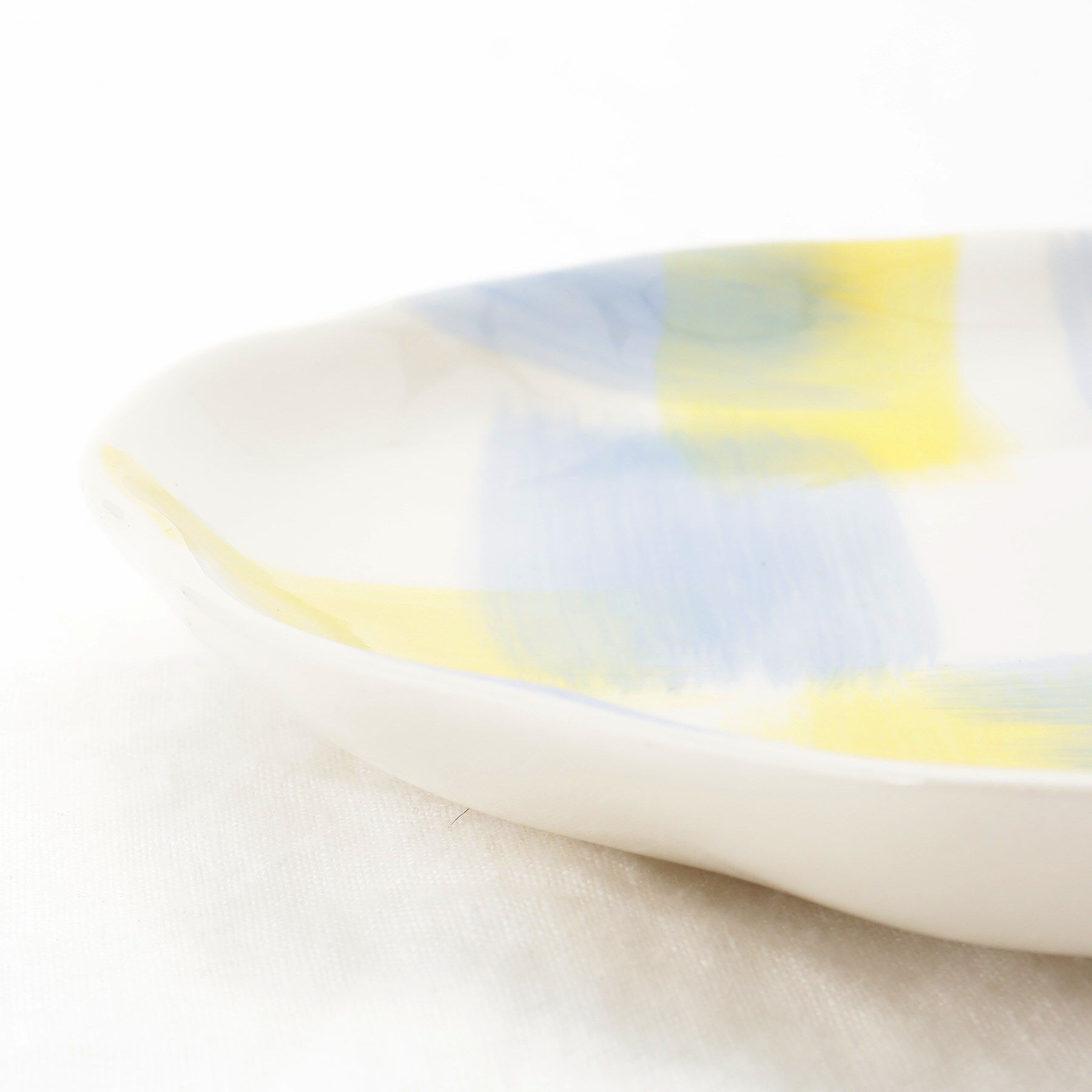 212 KITCHEN STORE「ペインター プレート YE&times;BL」|食器・キッチングッズ|