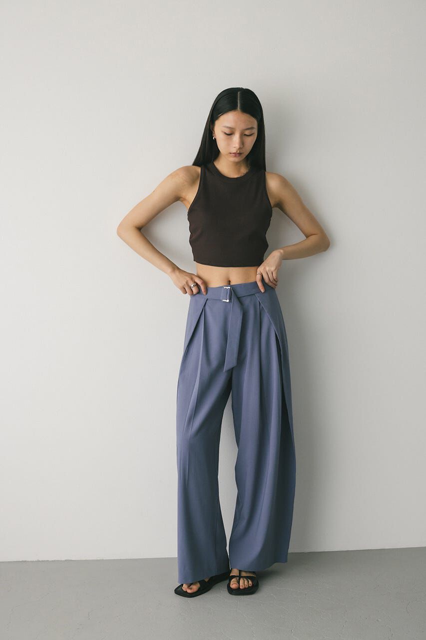 STYLEMIXER「ウエストデザインサイドラップパンツ」|その他|