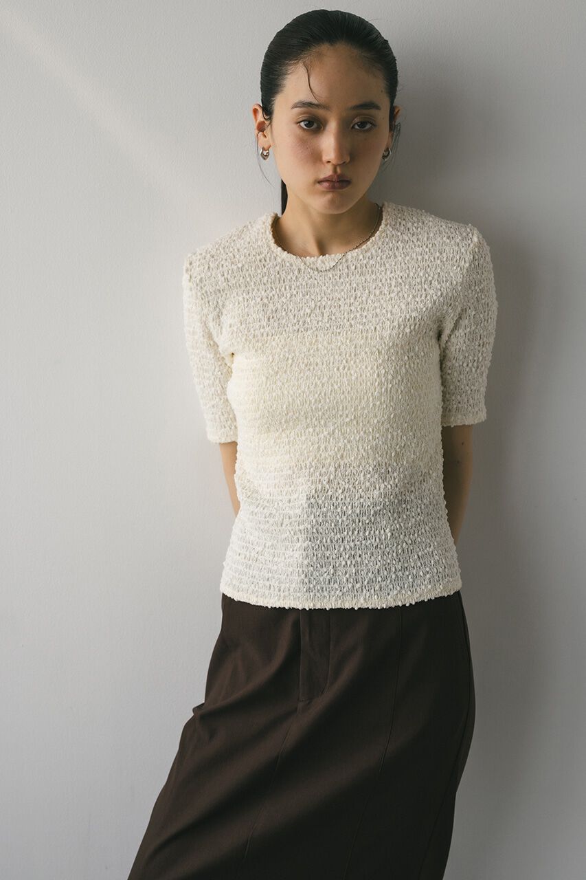 STYLEMIXER「ネップシャーリングトップ」|Tシャツ・カットソー|