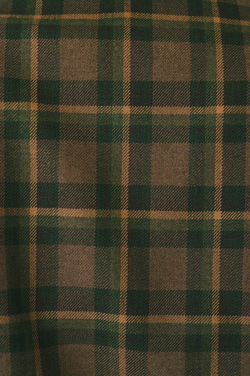 STYLEMIXER「パワーショルダーチェックシャツ」|シャツ・ブラウス|