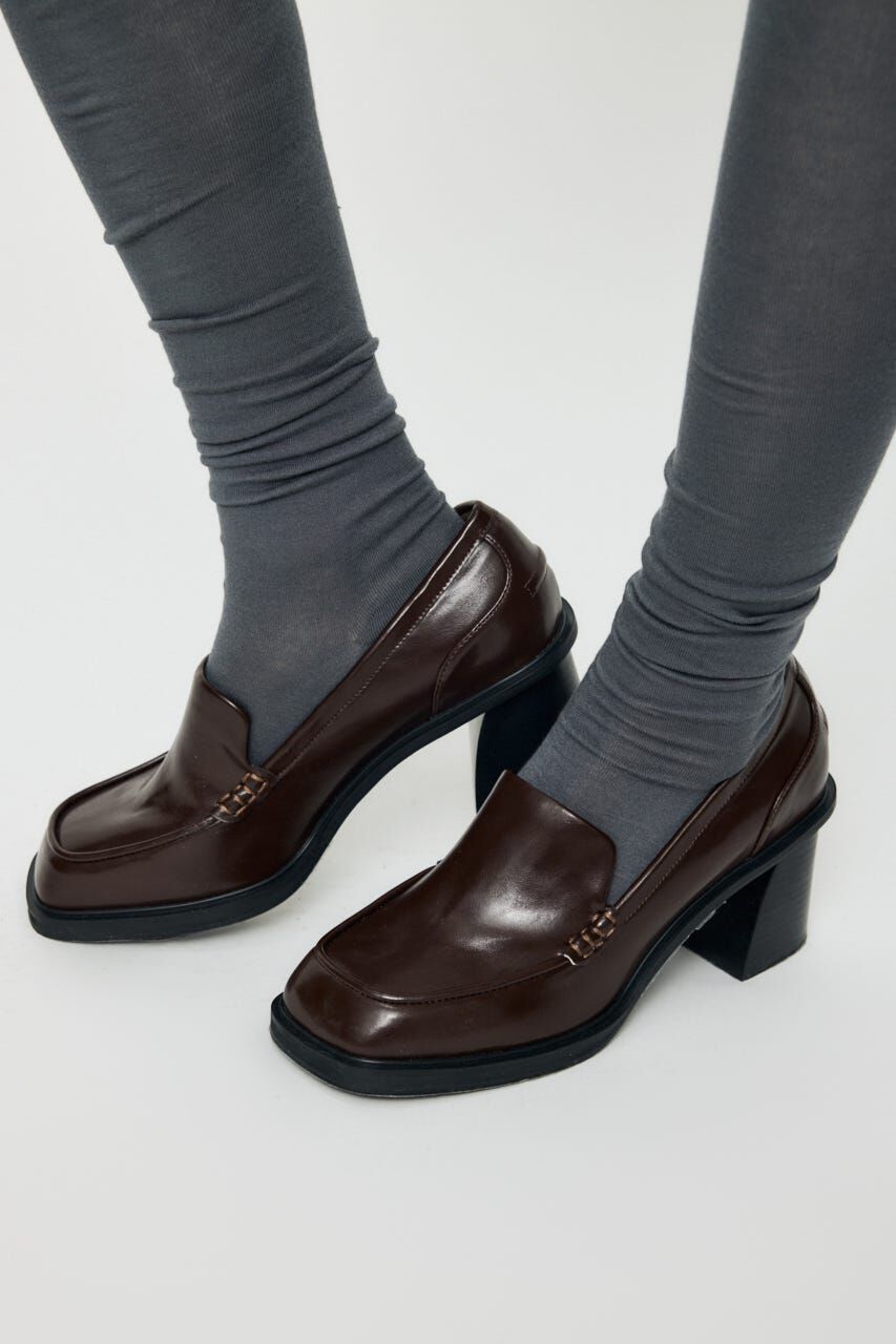 MOUSSY「LOAFER HEEL シューズ」|ローファー|