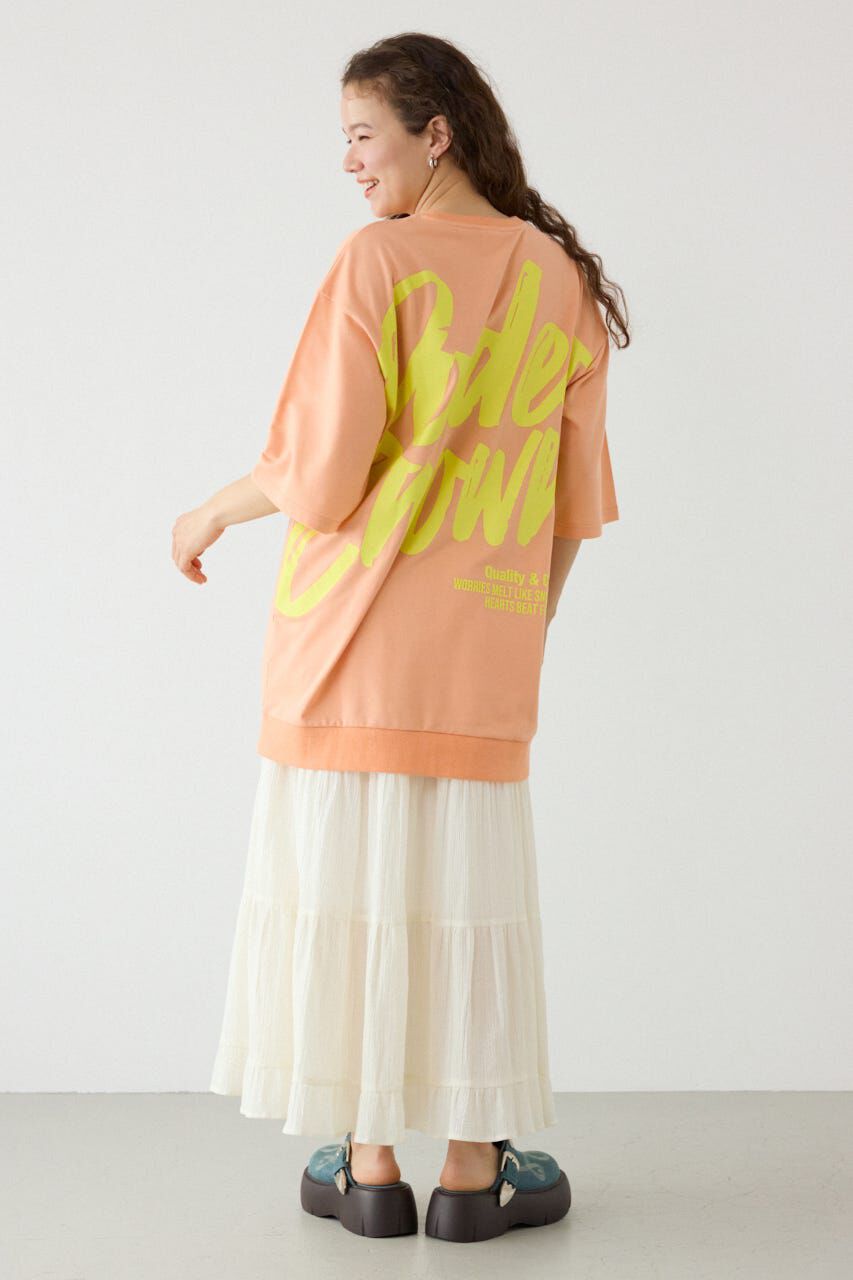 RODEO CROWNS「ペイントロゴハーフスリーブワンピース」|ワンピース|