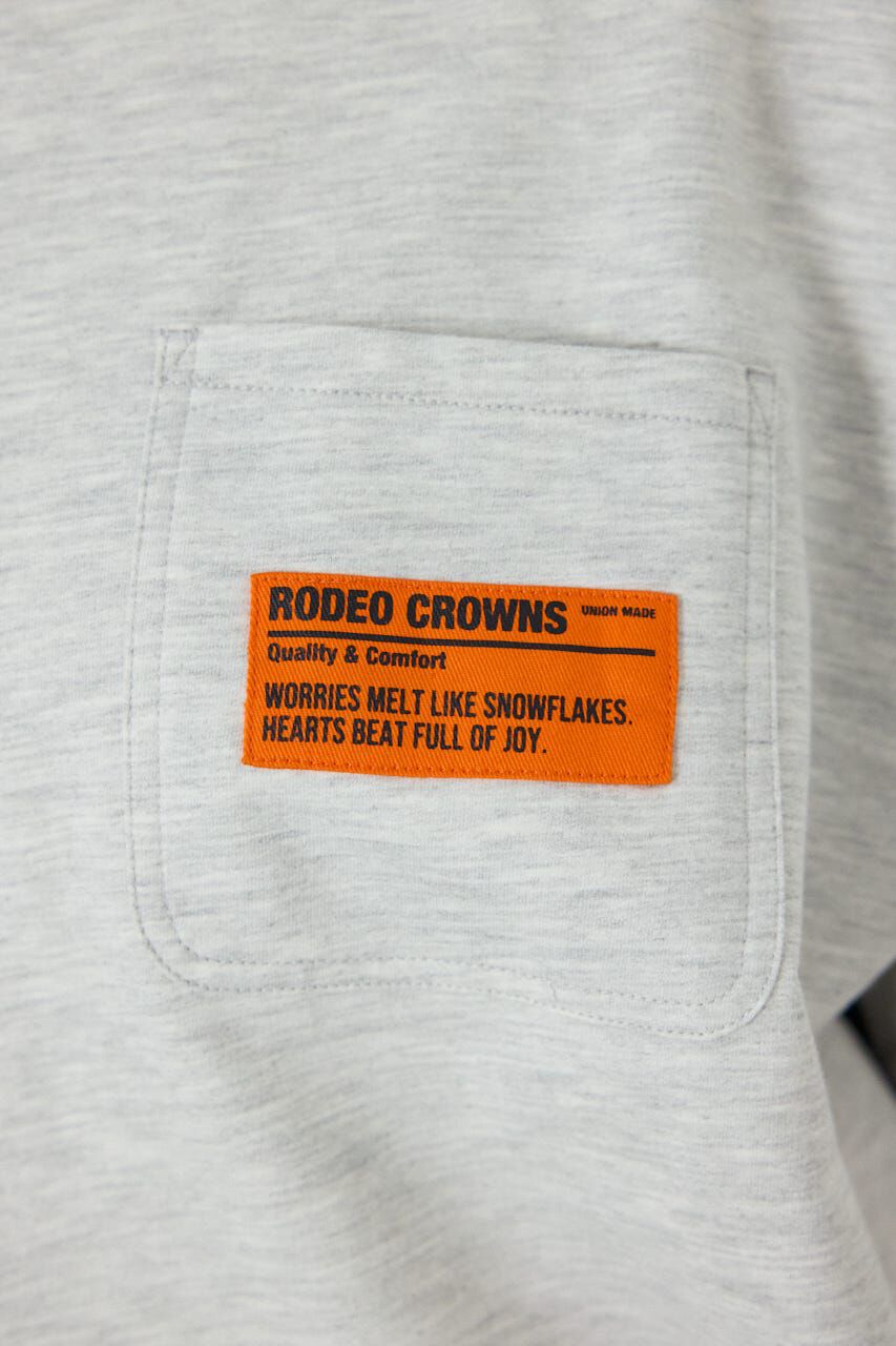 RODEO CROWNS「ペイントロゴハーフスリーブワンピース」|ワンピース|