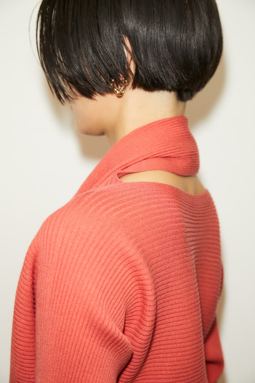 SLY「NECK 2WAY HG トップス」|ニット・セーター|