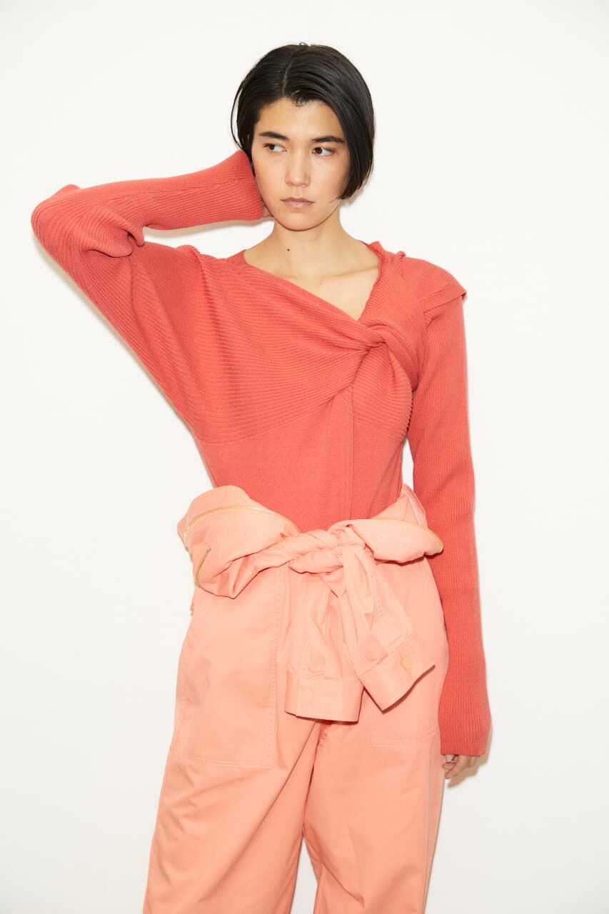 SLY「NECK 2WAY HG トップス」|ニット・セーター|