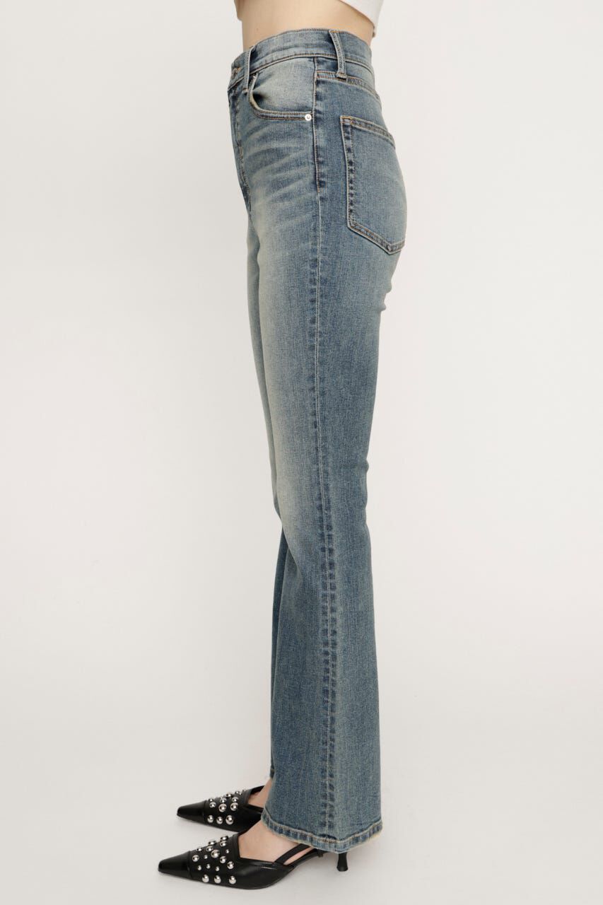 SLY「HW FLARE PT WITH ROICA（R）EF」|デニム|