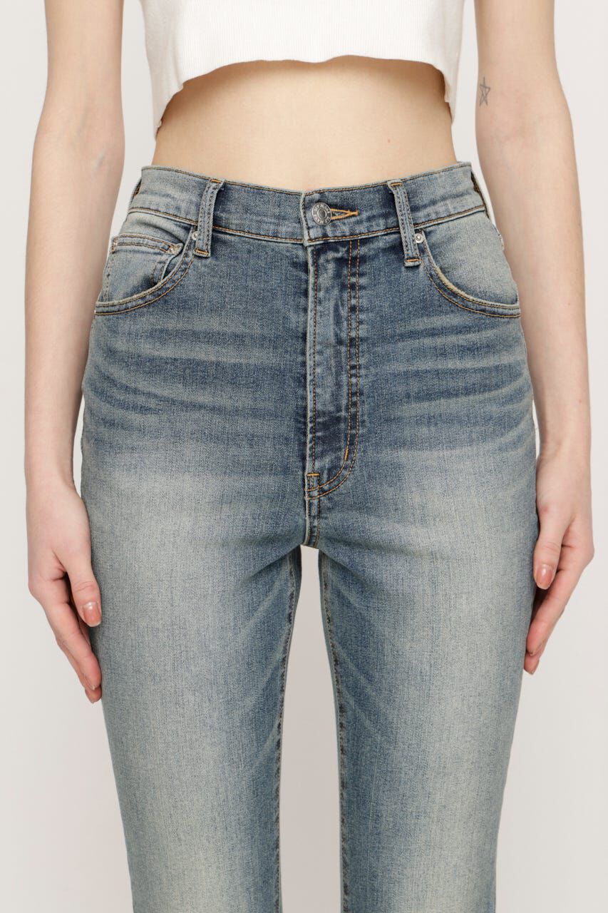 SLY「HW FLARE PT WITH ROICA（R）EF」|デニム|