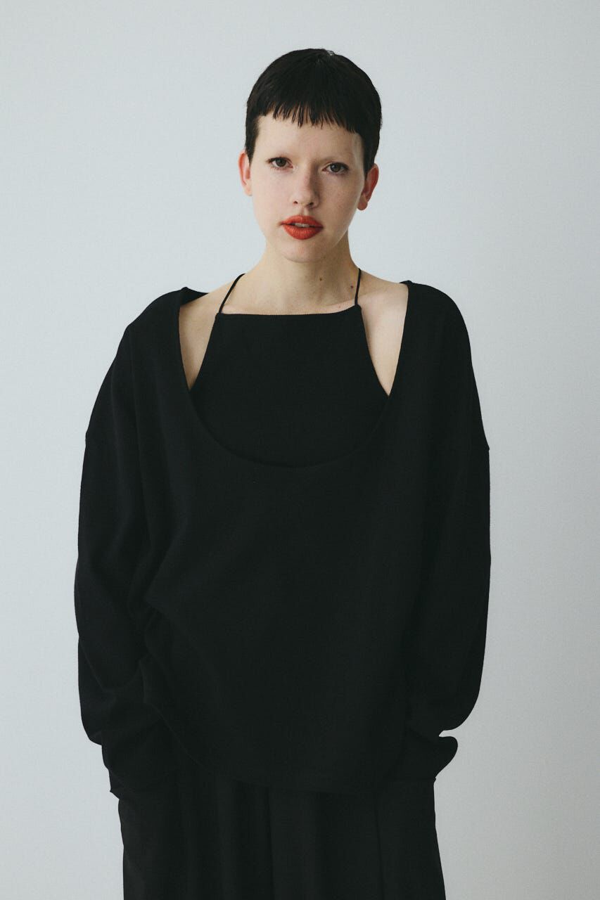HeRIN.CYE「2Way over size cut tops」|Tシャツ・カットソー|