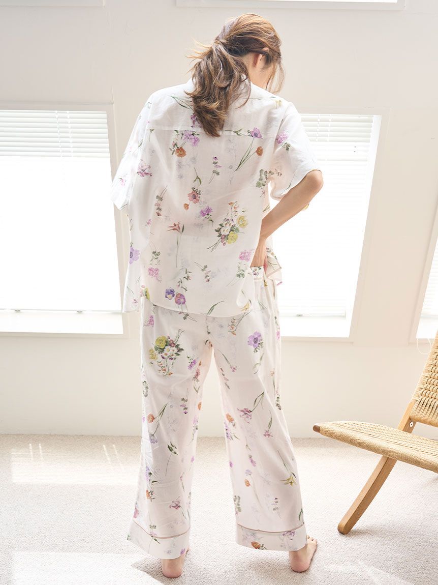 SNIDEL HOME「【Healing Light】開襟シャツ」|ルームウェア|