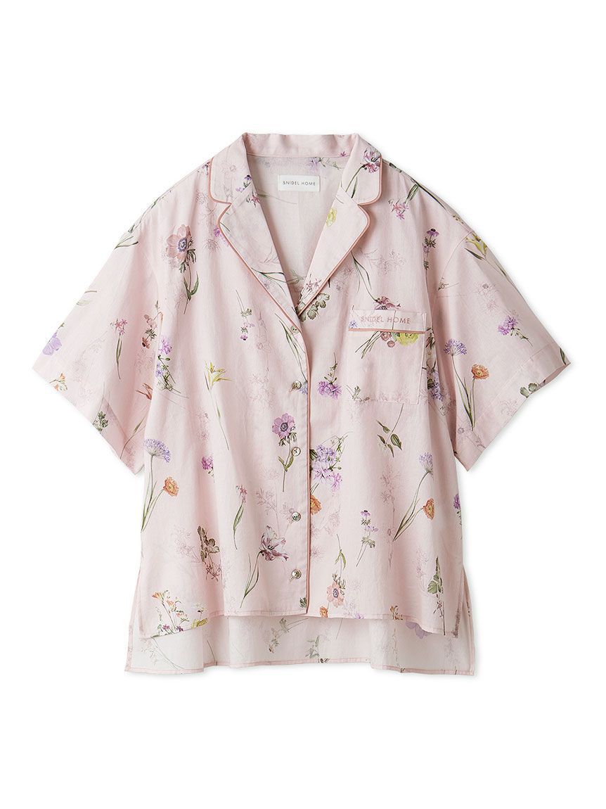 SNIDEL HOME「【Healing Light】開襟シャツ」|ルームウェア|PNK